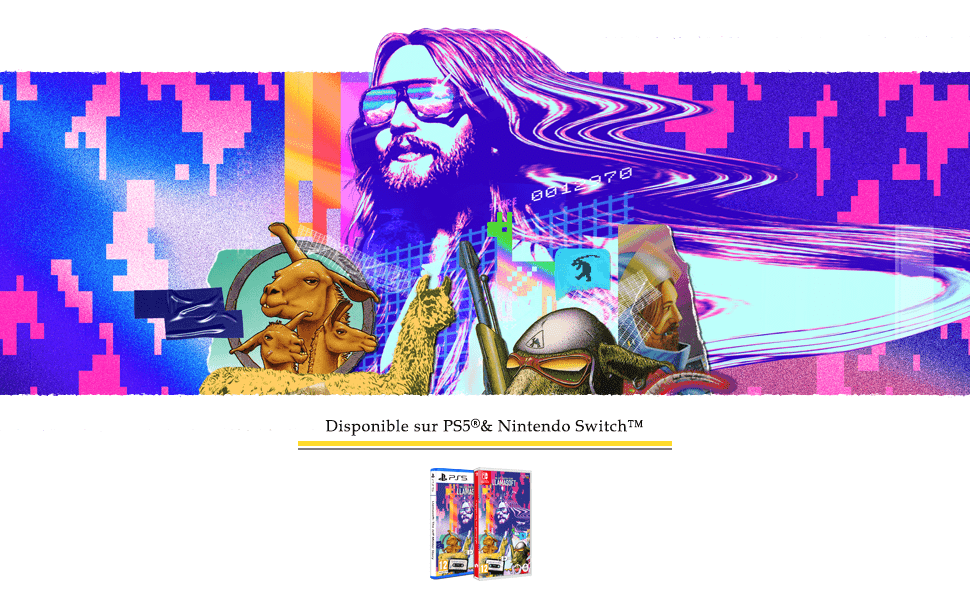 Llamasoft The Jeff Minter Story Deluxe Edition SWITCH - Jeux Vidéo Physique - Clear River Games - Shop Just for Games