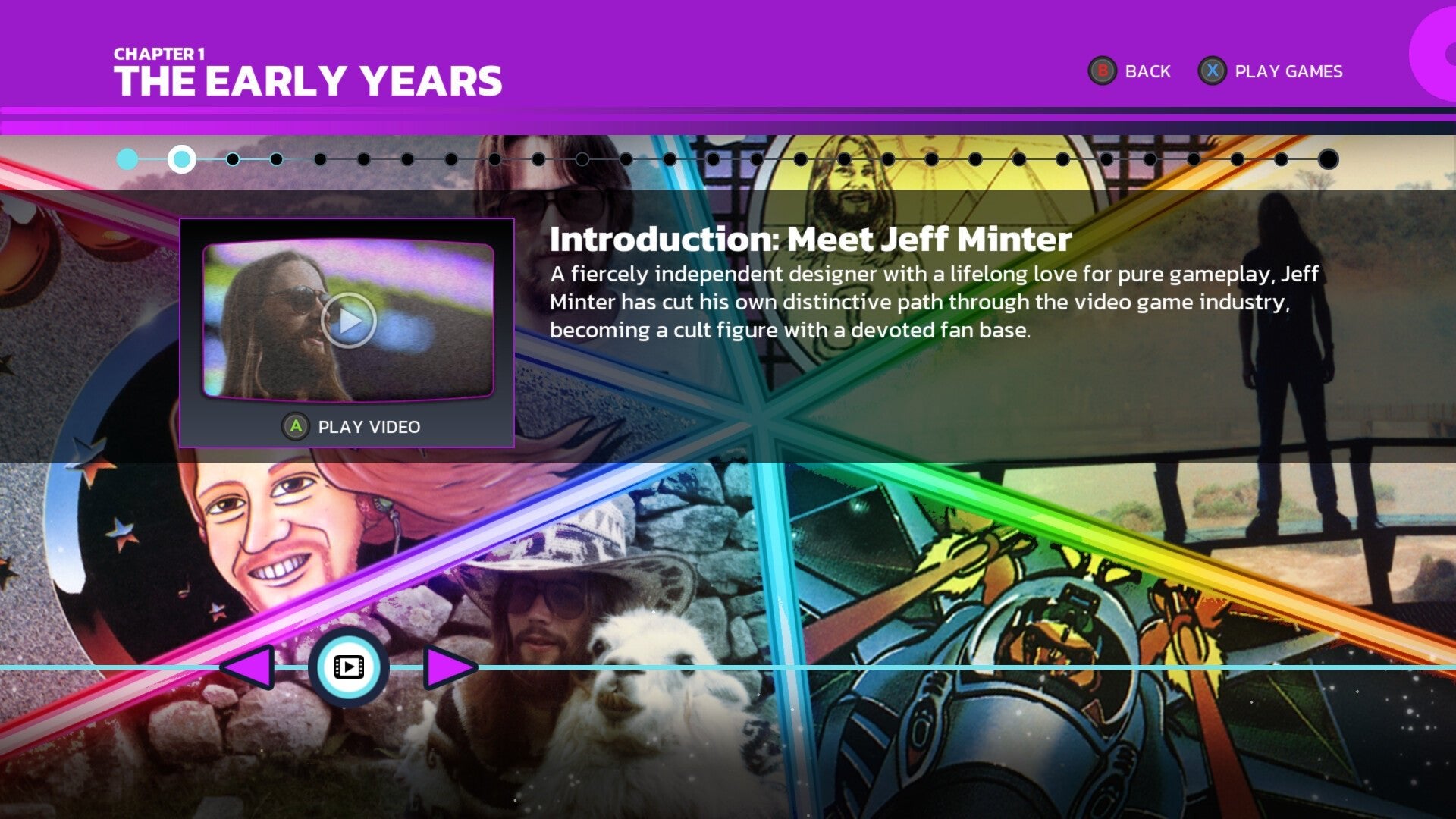 Llamasoft The Jeff Minter Story Deluxe Edition SWITCH - Jeux Vidéo Physique - Clear River Games - Shop Just for Games