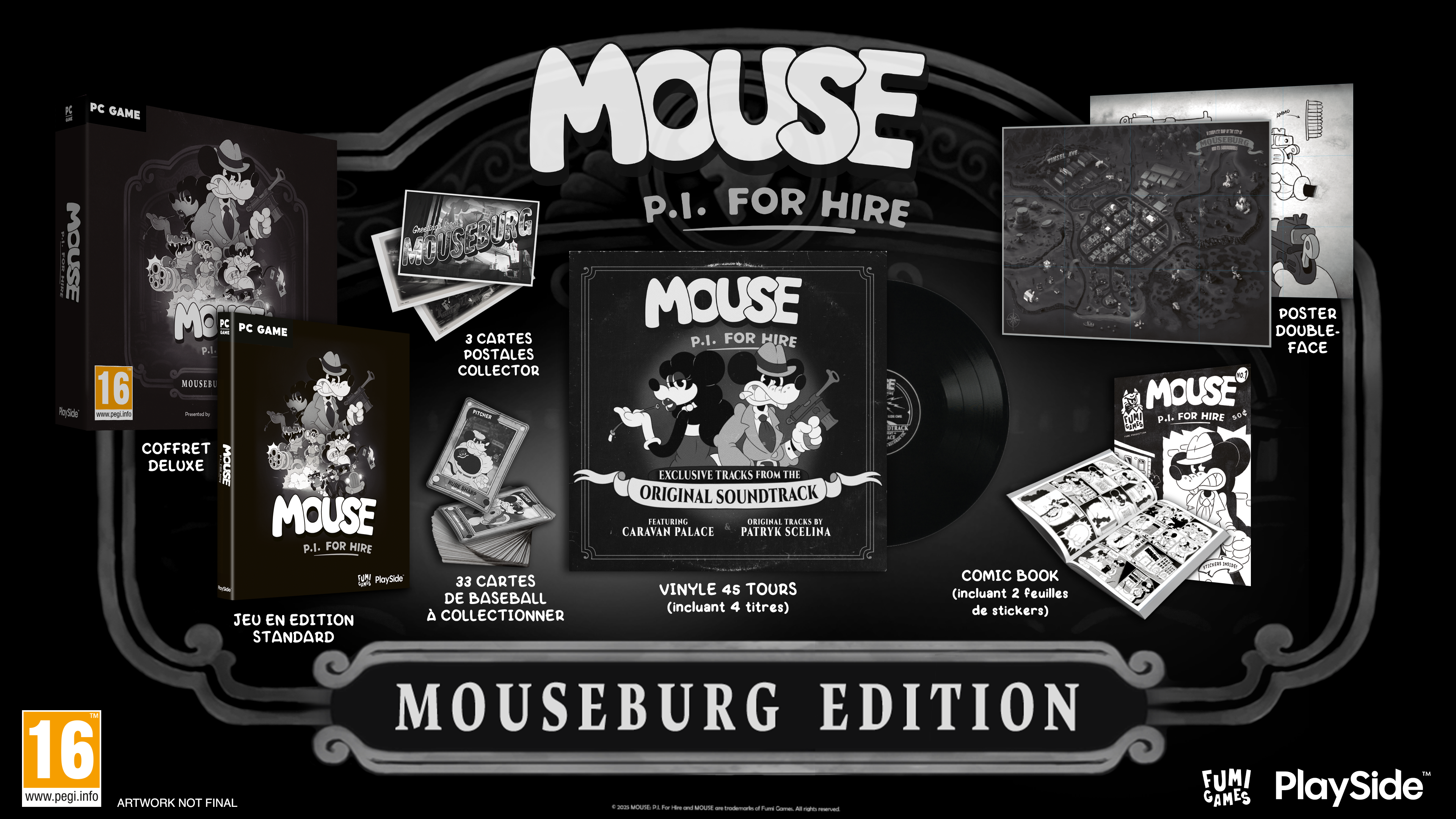 Mouse P.I. for Hire - Mouseburg Edition - PC Steam code
