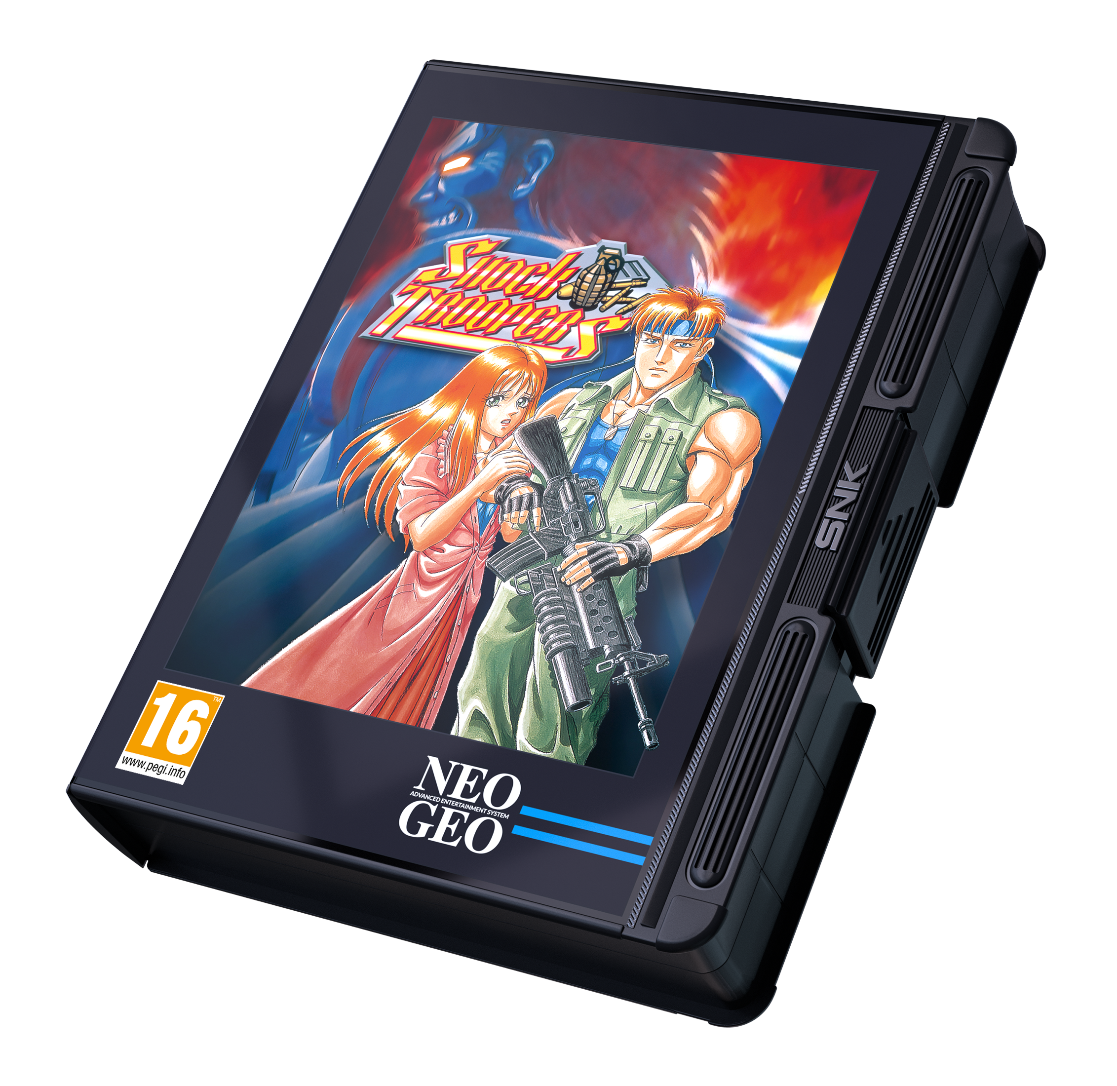 NEO GEO AES+ Cartouche de Jeu Shock Troopers