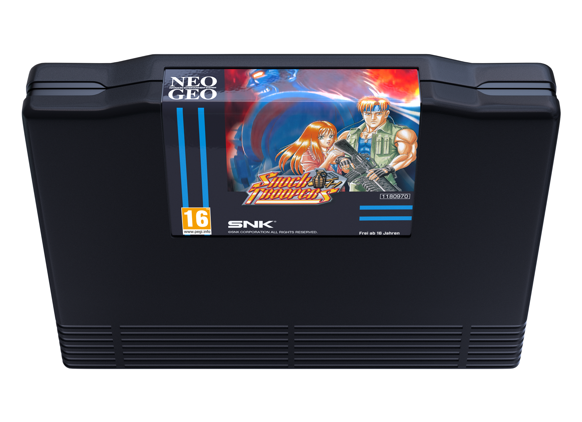 NEO GEO AES+ Cartouche de Jeu Shock Troopers