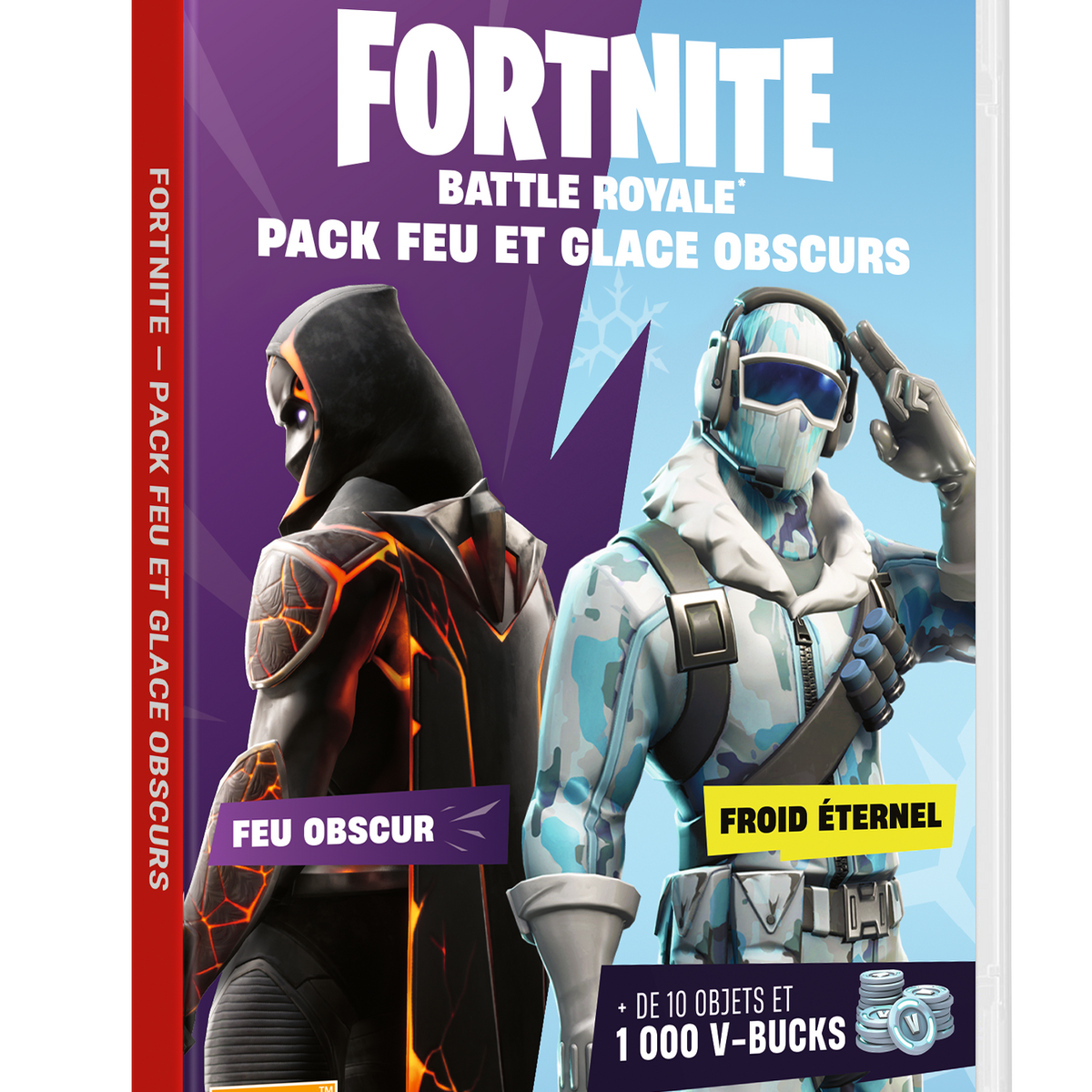 Boîte vide collector FORTNITE PACK FROID ÉTERNEL - Jeux vidéo Boîte vide collector FORTNITE PACK FROID ÉTERNEL - Jeux vidéo