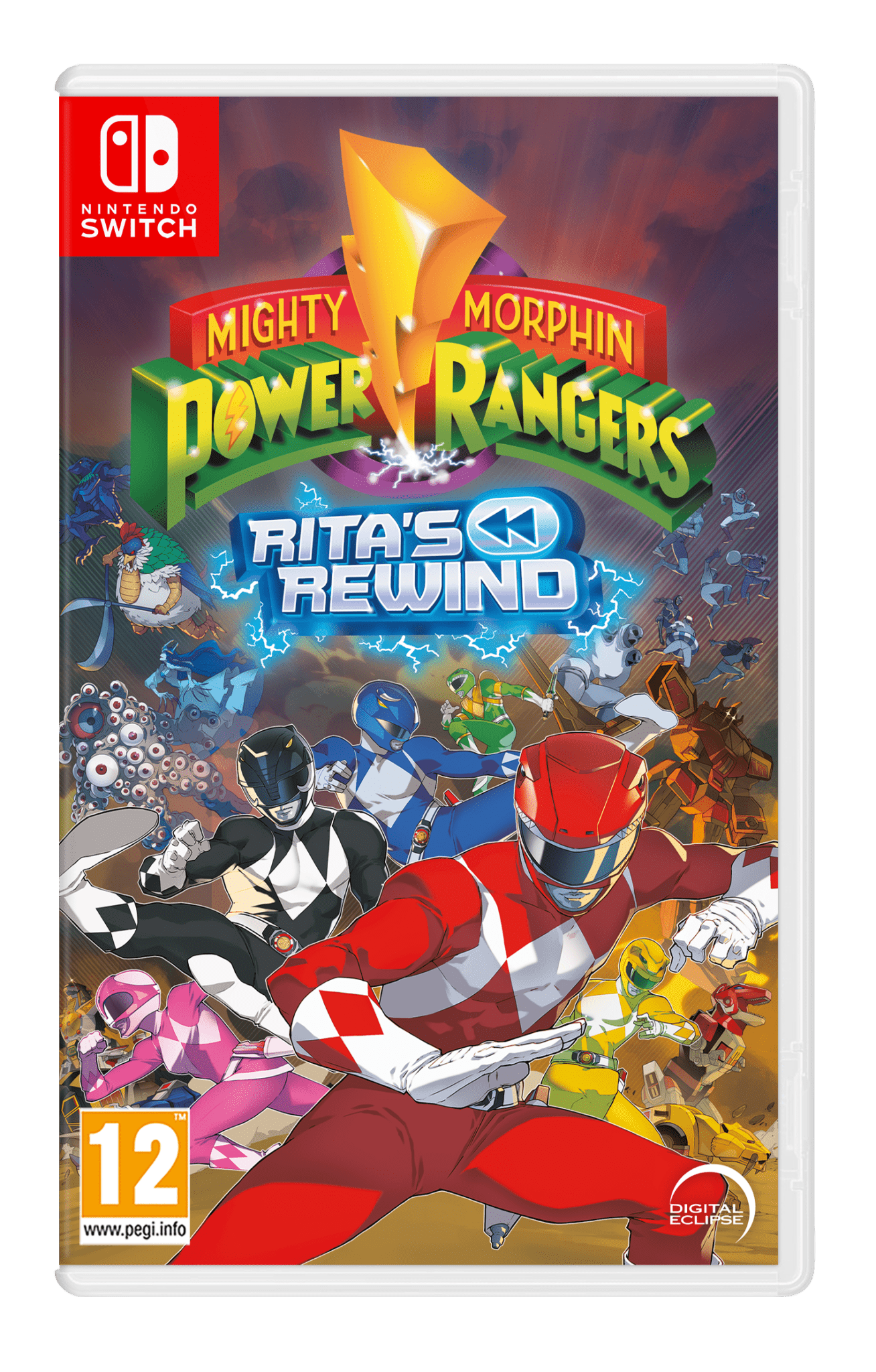 Mighty Morphin Power Rangers Rita's Rewind Nintendo Switch - Jeux Vidéo Physique - UIE - Shop Just for Games