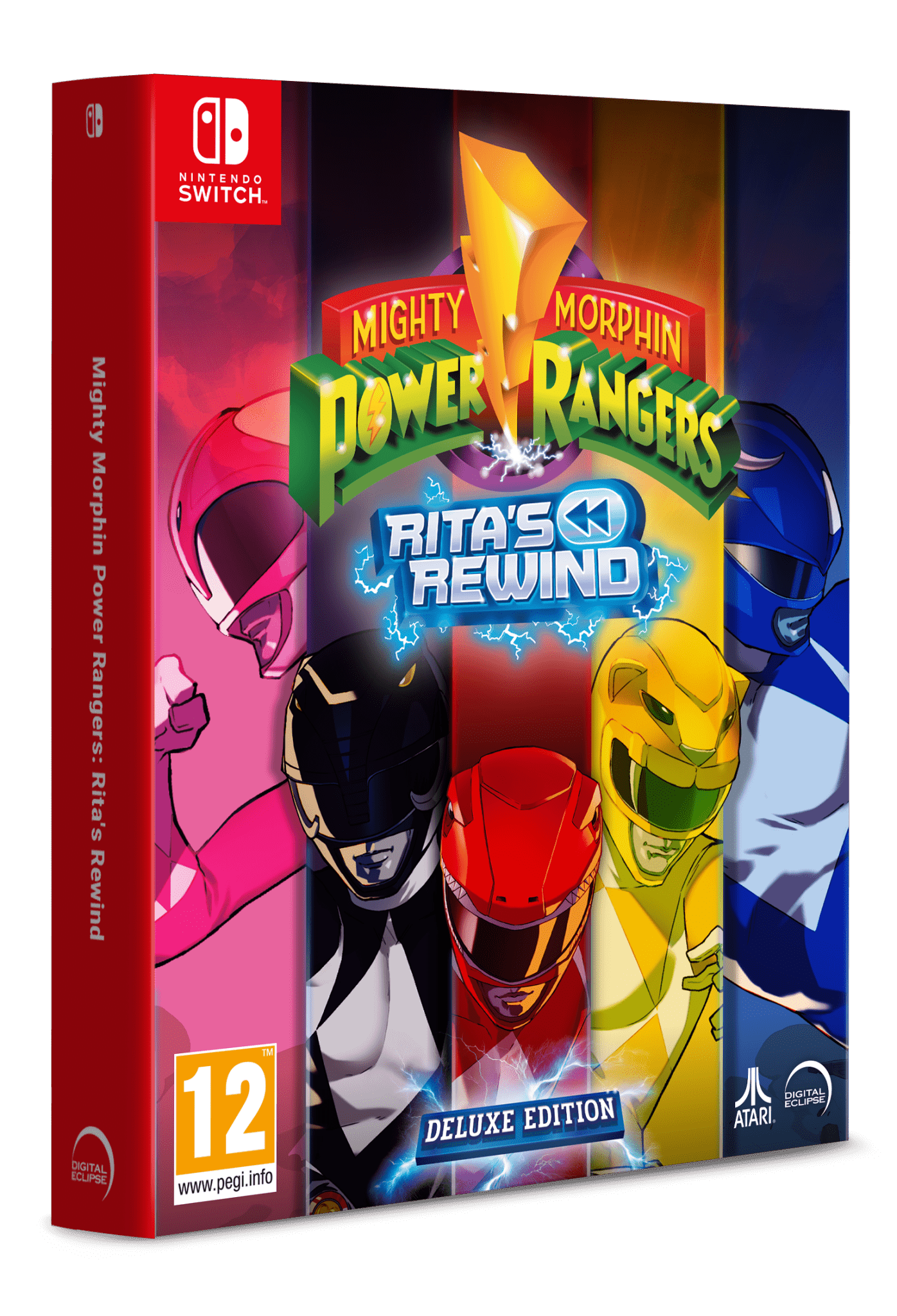Mighty Morphin Power Rangers Rita's Rewind Deluxe Edition Nintendo Switch