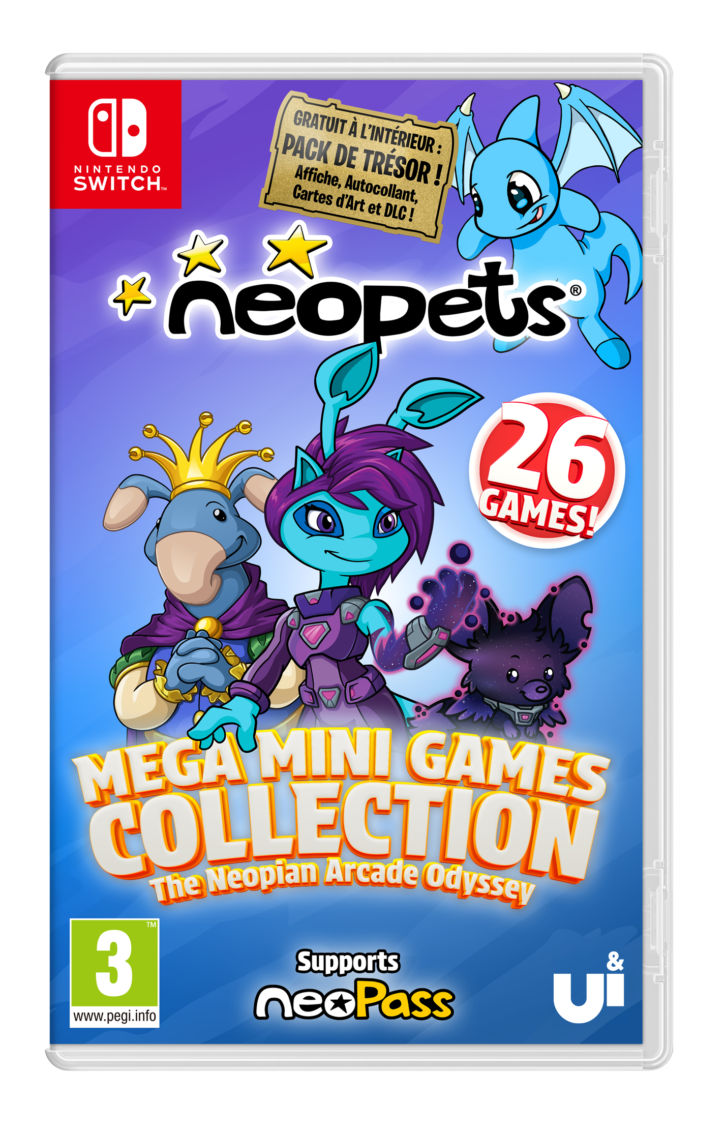 Neopets Mega Mini Games Collection Day 1 Edition Nintendo Switch
