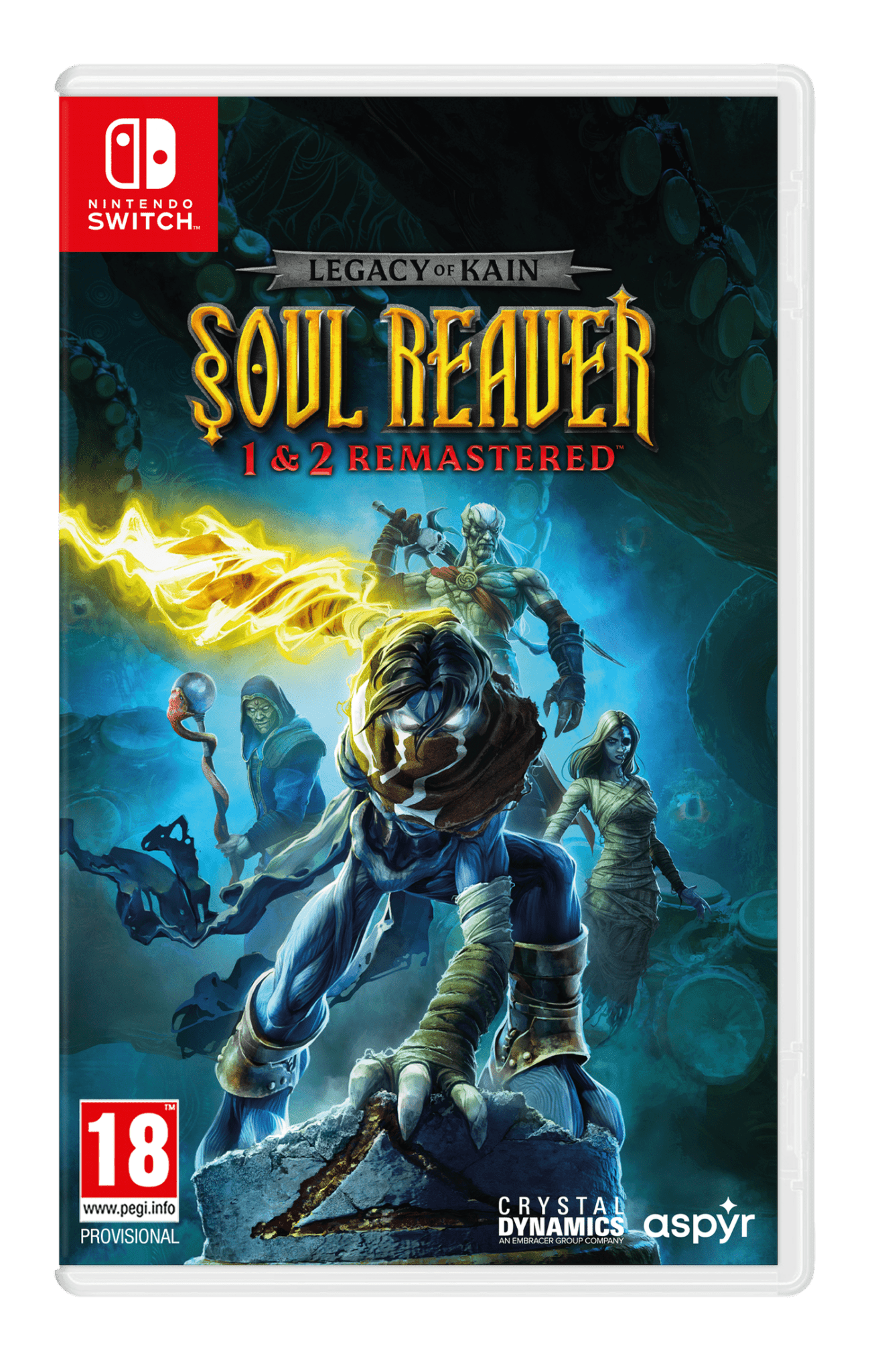 Legacy of Kain Soul Reaver 1&2 Remastered Nintendo Switch
