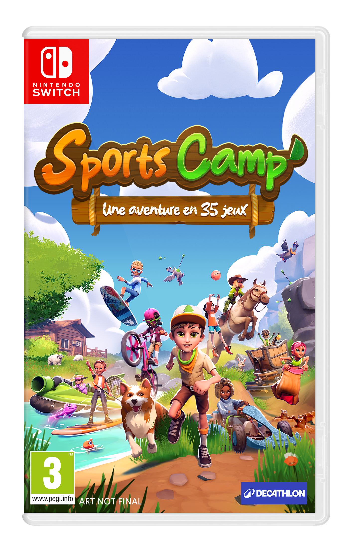 Sports Camp Une Aventure en 35 Jeux Nintendo Switch