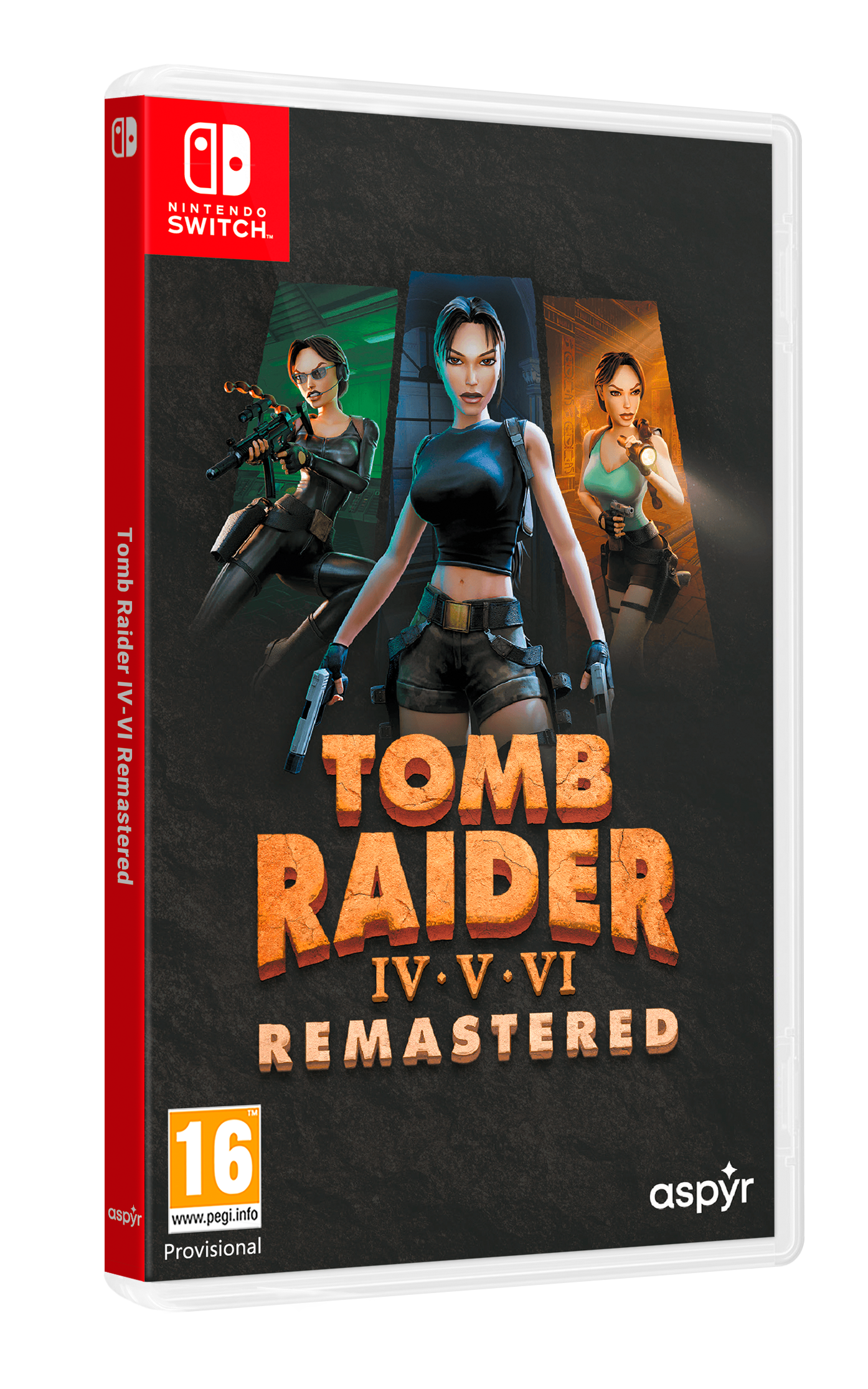 Tomb Raider IV-VI Remastered Starring Lara Croft Nintendo Switch