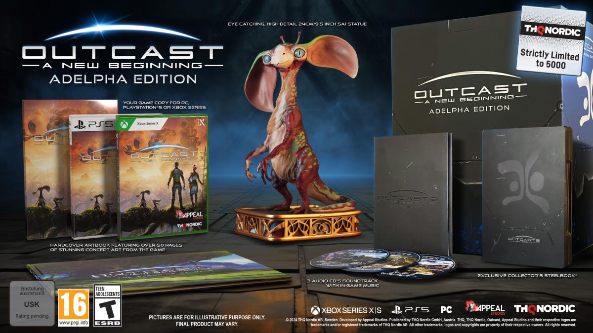 Outcast A New Beginning Adelpha Edition Xbox Series X - Jeux Vidéo Physique - THQ NORDIC GAMES - Shop Just for Games