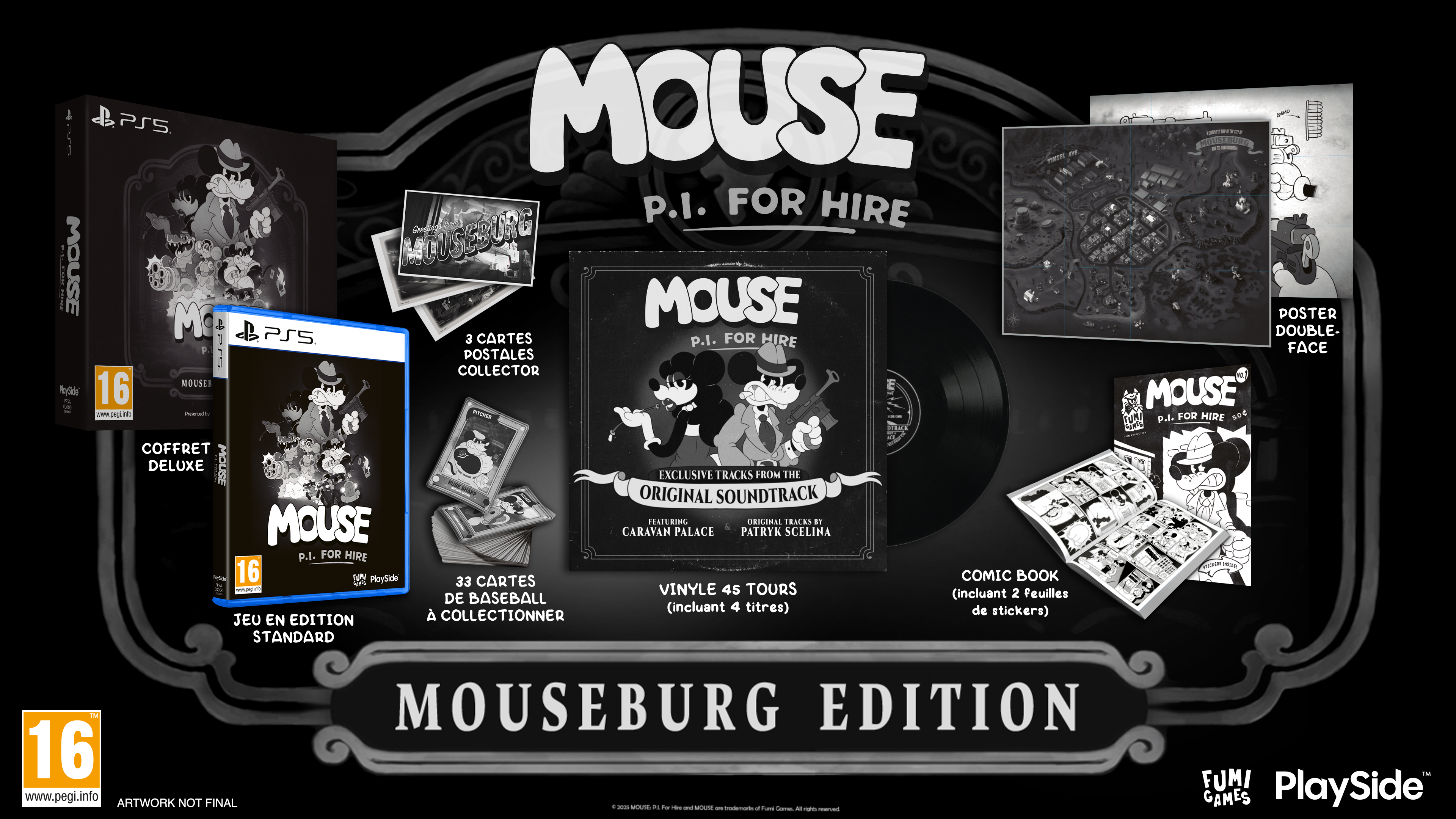 Mouse P.I. for Hire Mouseburg Edition PS5