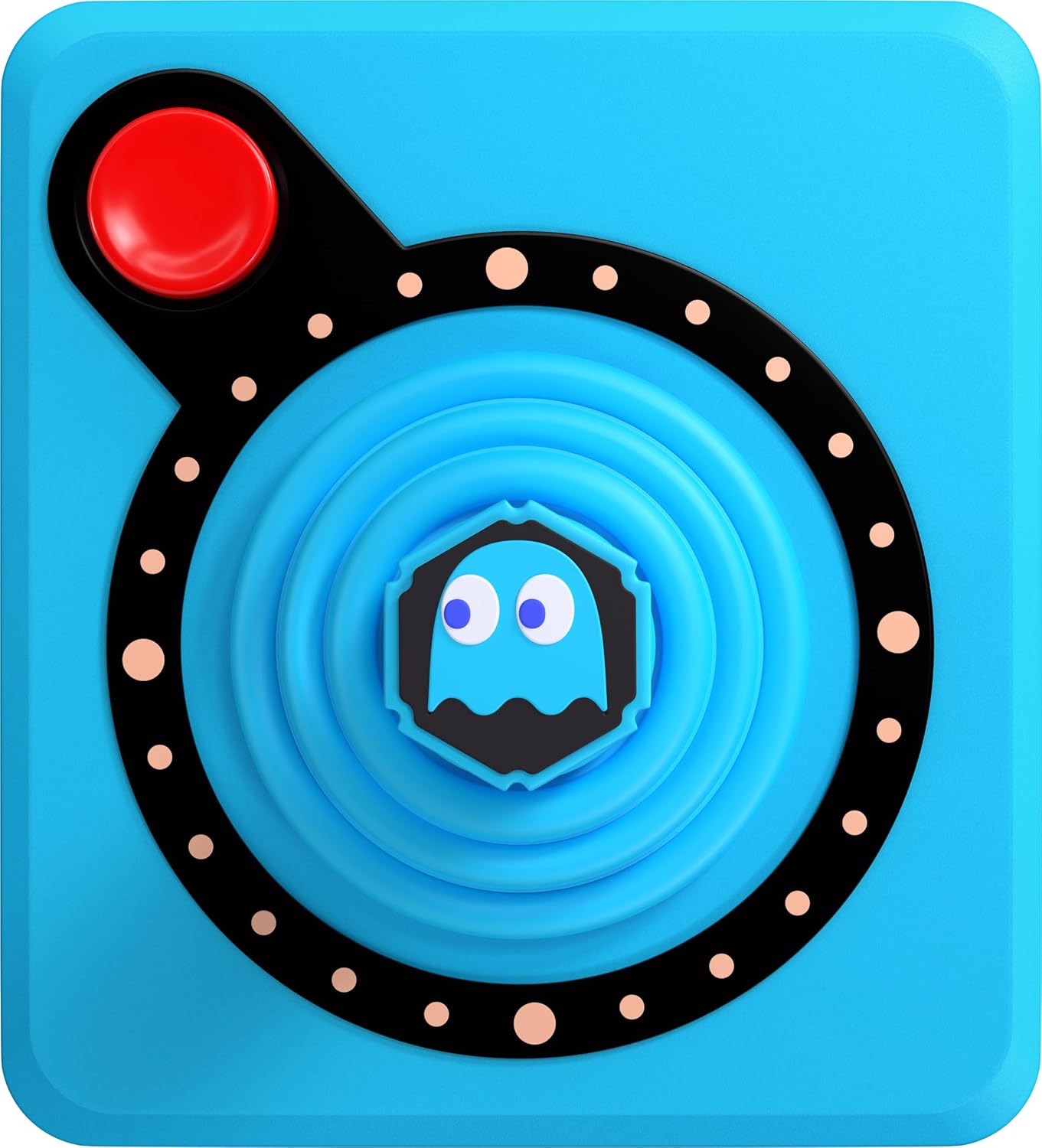 Pac-Man CX-40+ Joystick sans fil - Bleu Inky