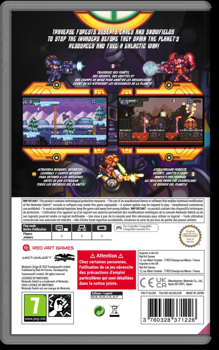 Metaloid Origin Nintendo SWITCH - Jeux Vidéo Physique - Red Art Games - Shop Just for Games