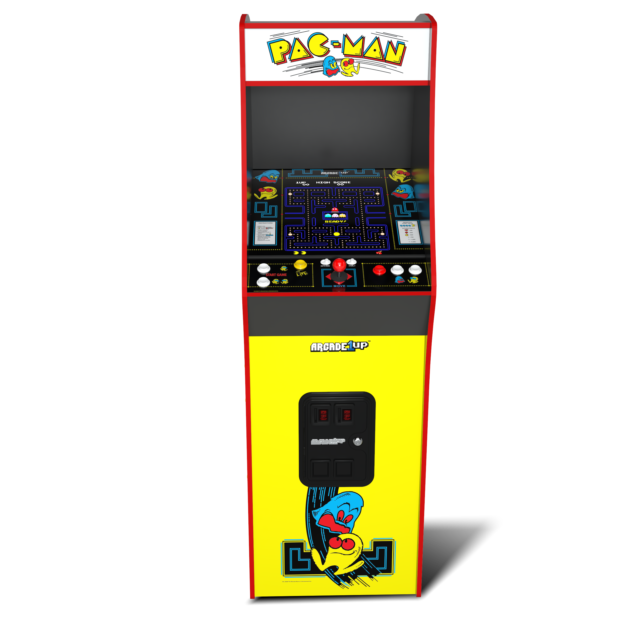 Borne Arcade1Up Pac-Man Deluxe Arcade Machine