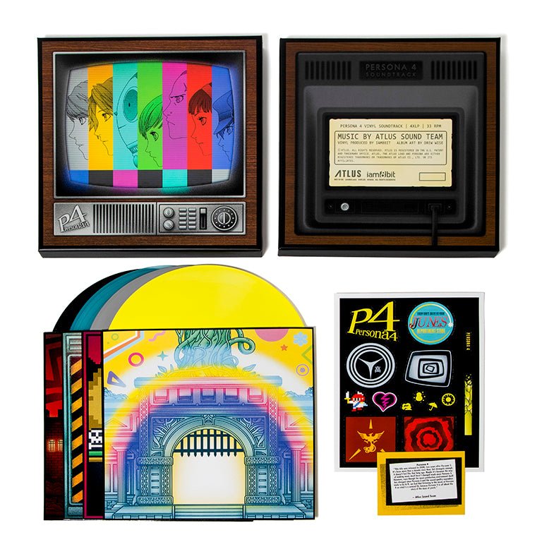 Persona 4 Vinyle 4LP - Vinyles - iam8bit - Shop Just for Games