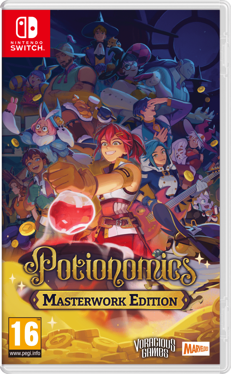 Potionomics Masterwork Edition Nintendo SWITCH - Jeux Vidéo Physique - MARVELOUS - Shop Just for Games