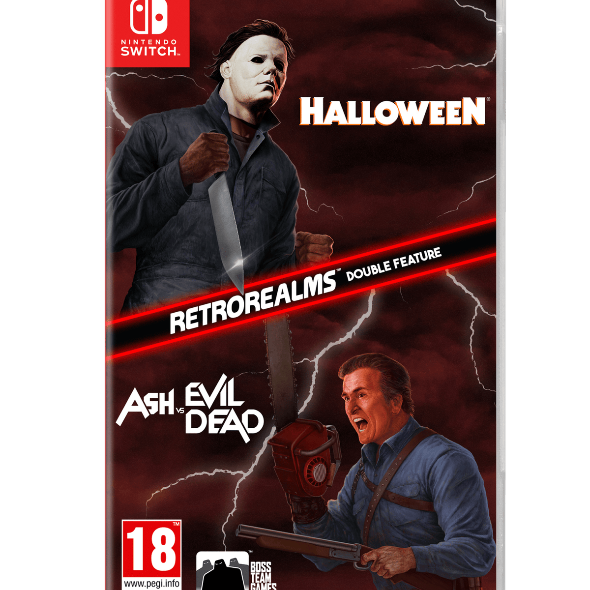 Halloween and Ash vs Evil Dead RetroRealms Double Feature Nintendo