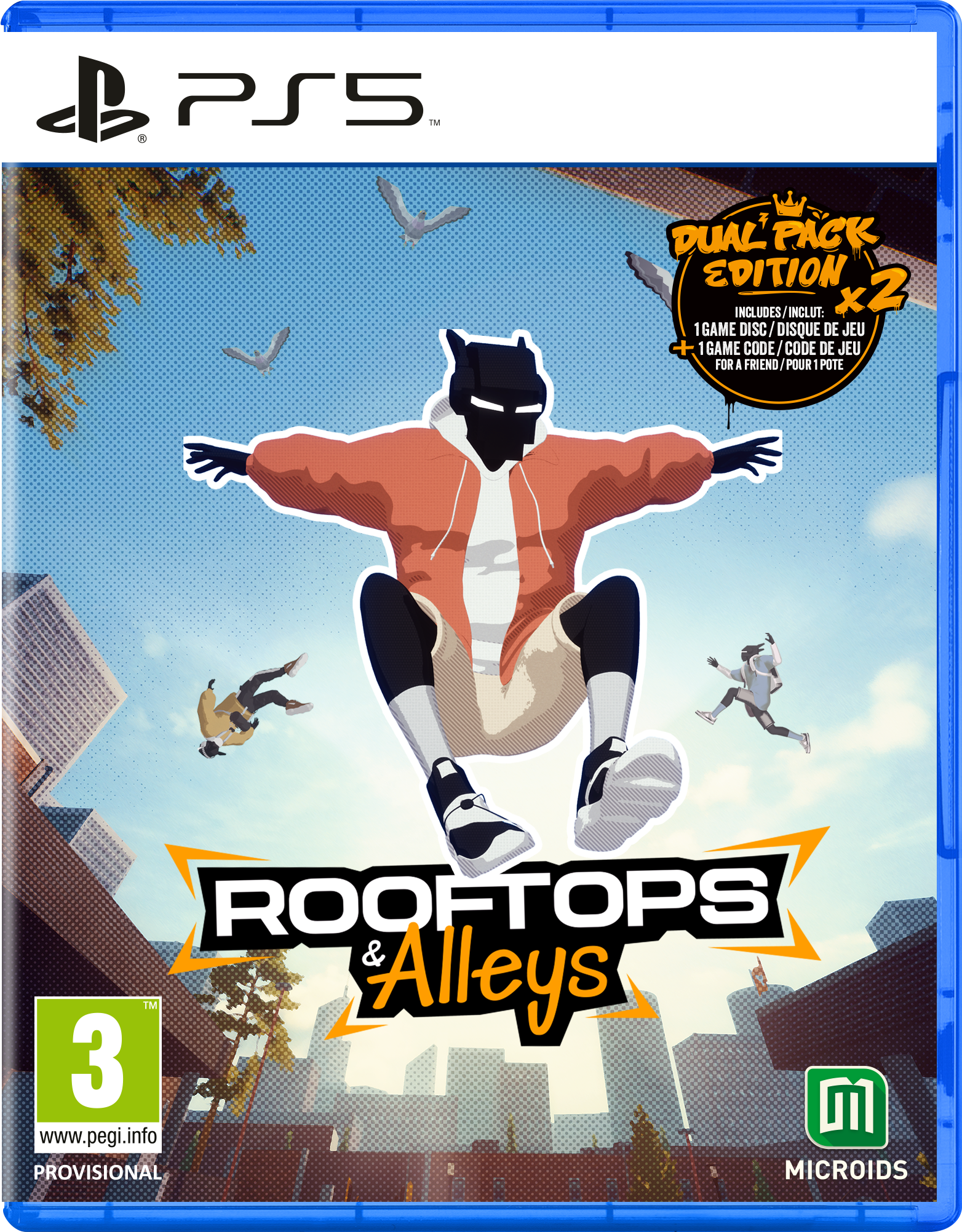 Rooftops and Alleys: The Parkour Game Dual Pack Edition PS5