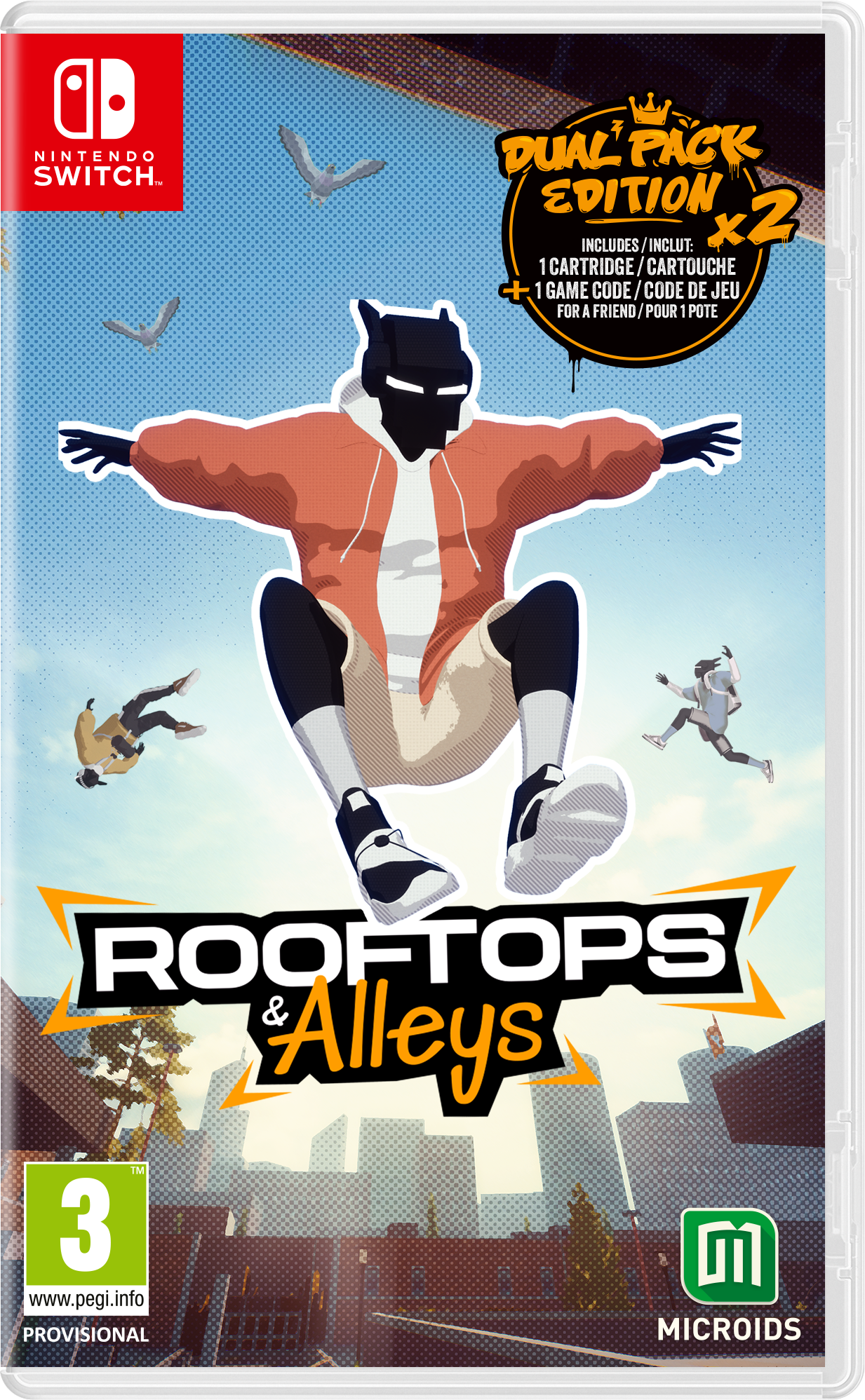 Rooftops and Alleys: The Parkour Game Dual Pack Edition Nintendo Switch