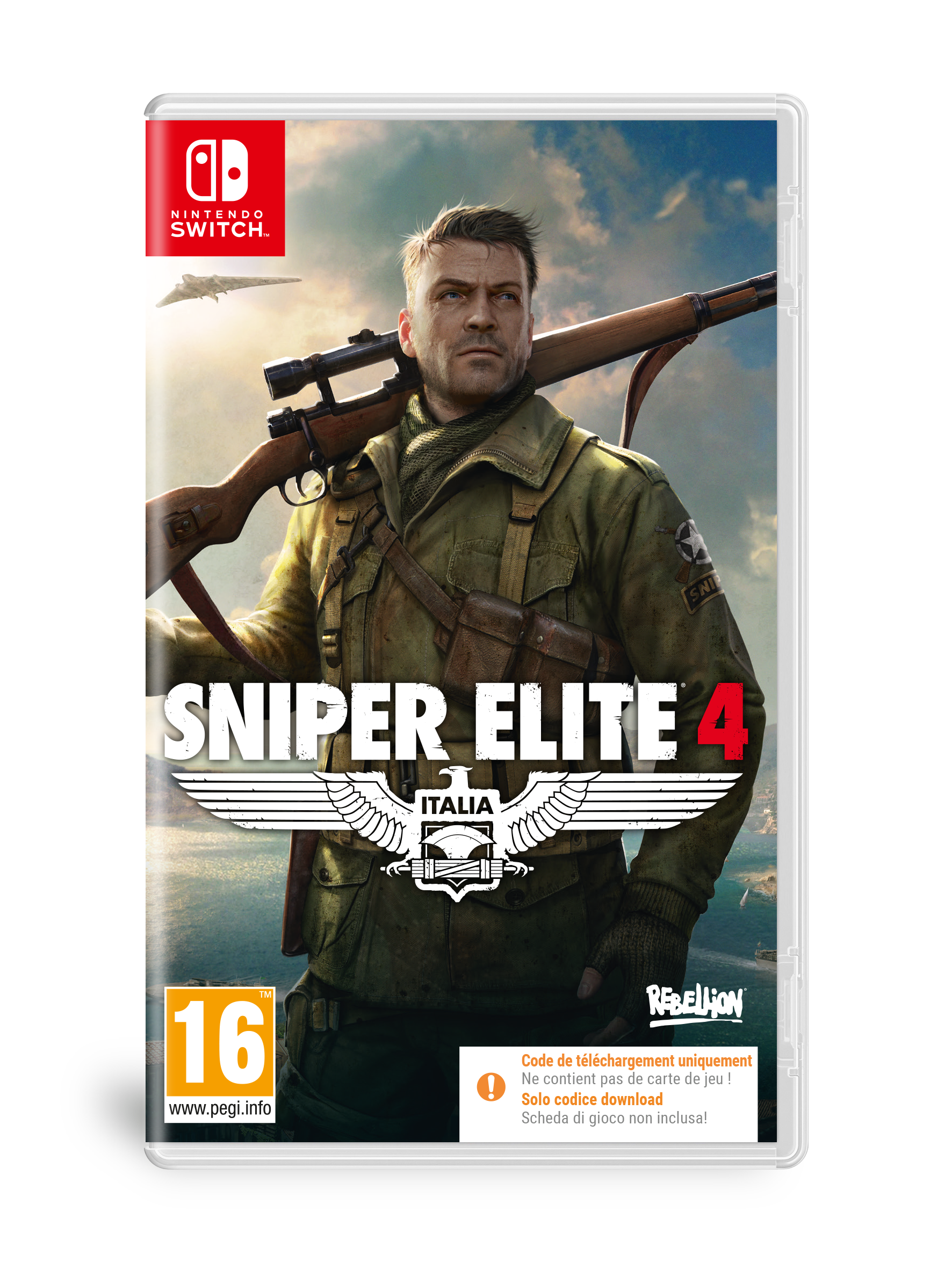 Sniper Elite 4 Nintendo Switch (Code de téléchargement)