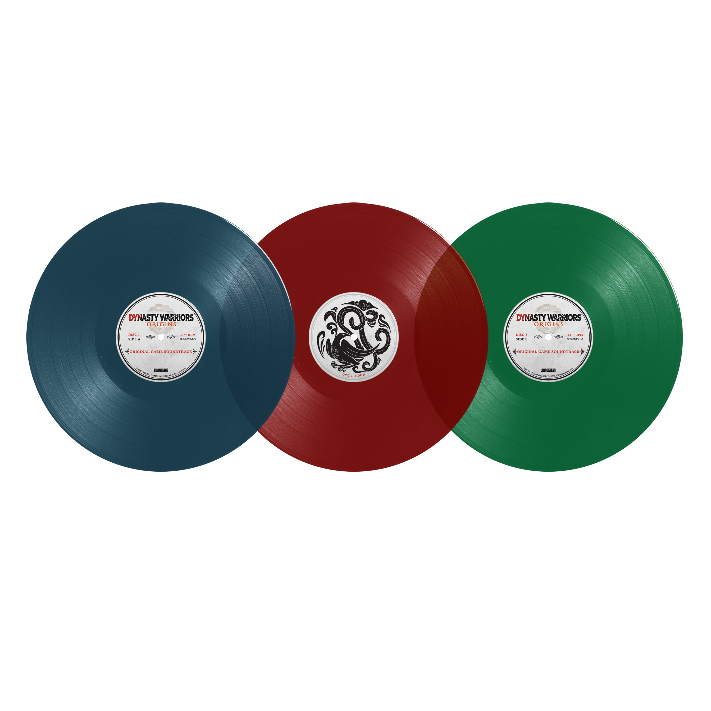 Dynasty Warriors: Origins OST Vinyle 3LP