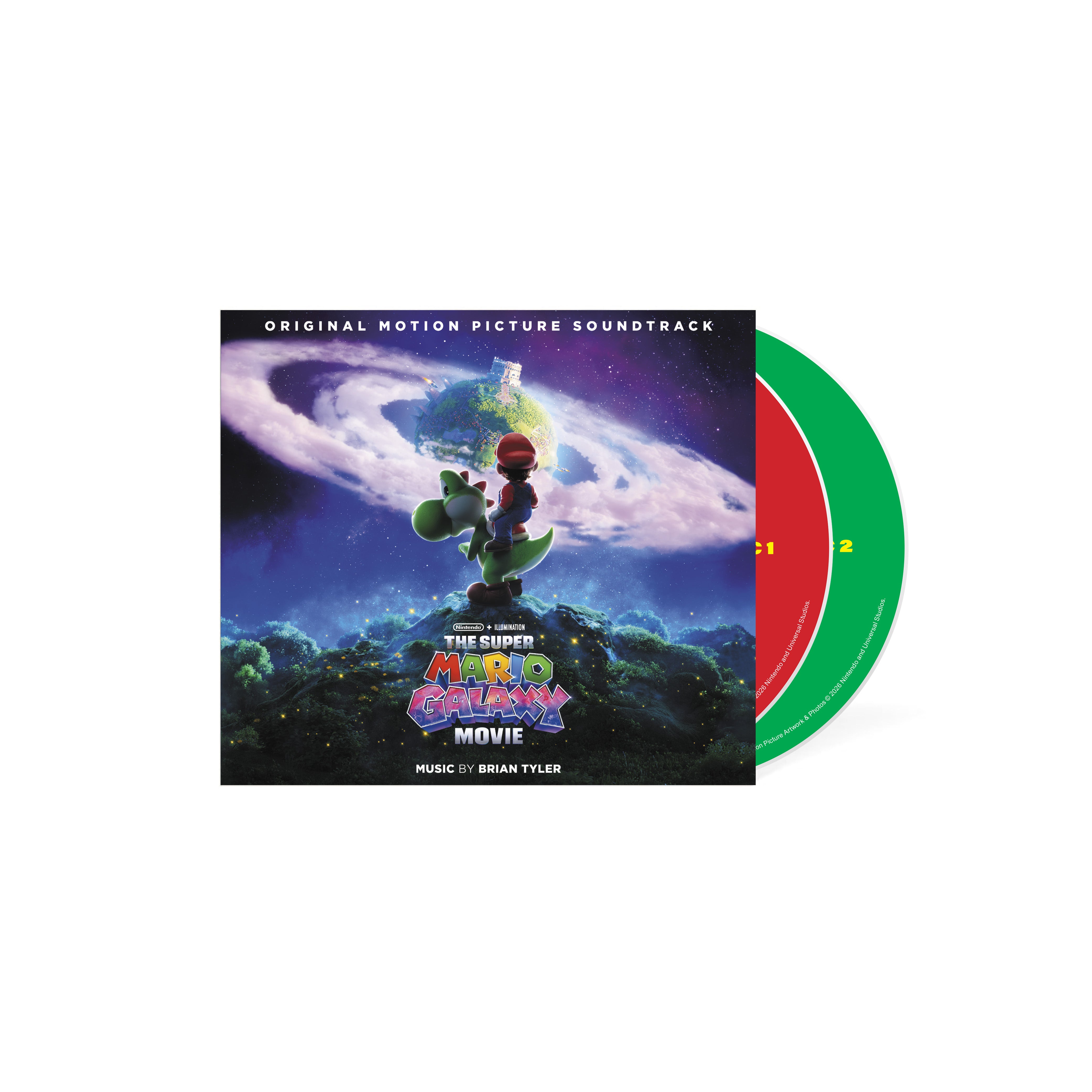 The Super Mario Galaxy Movie OST CD