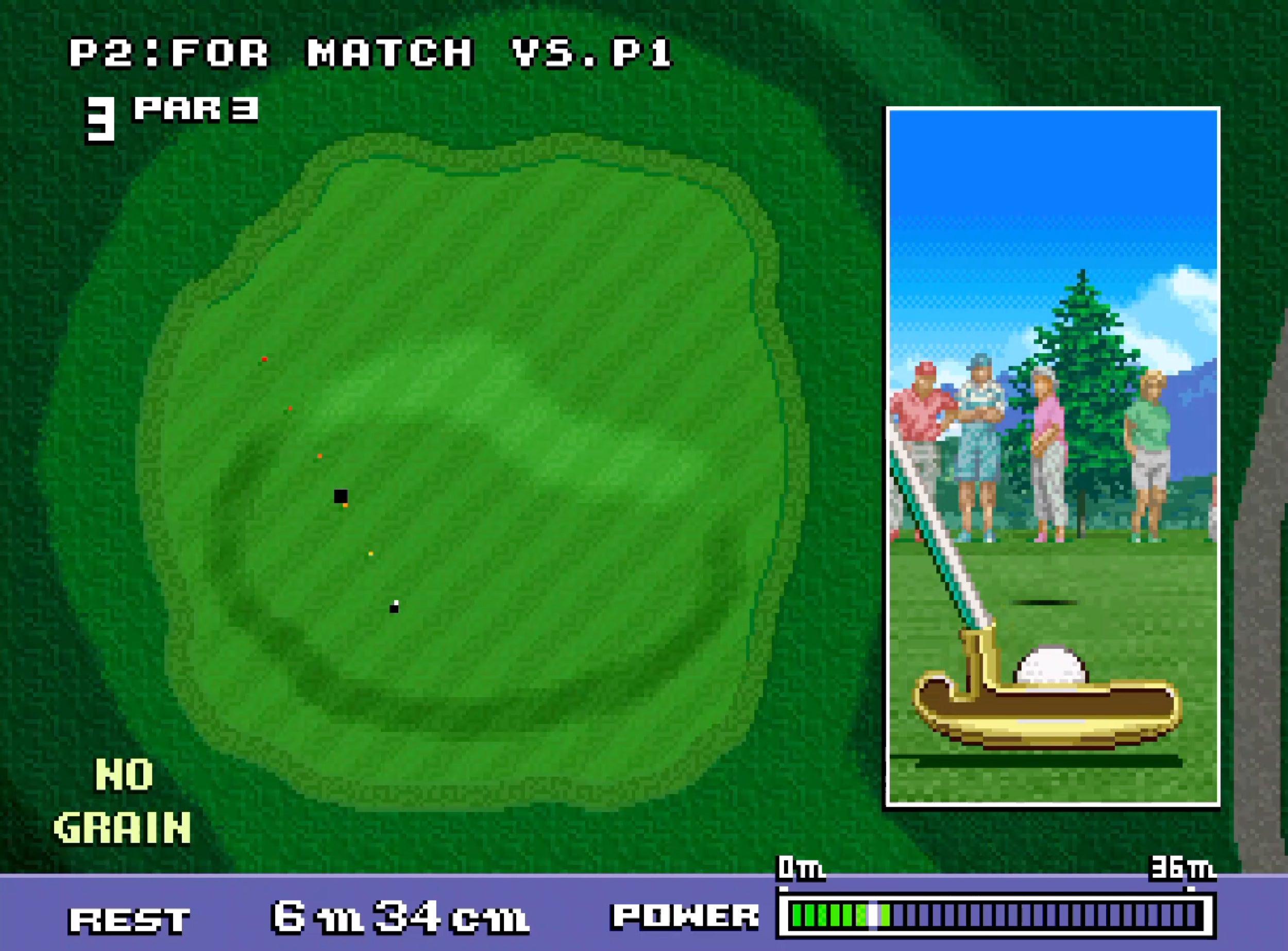 NEO GEO AES+ Cartouche de Jeu Big Tournament Golf