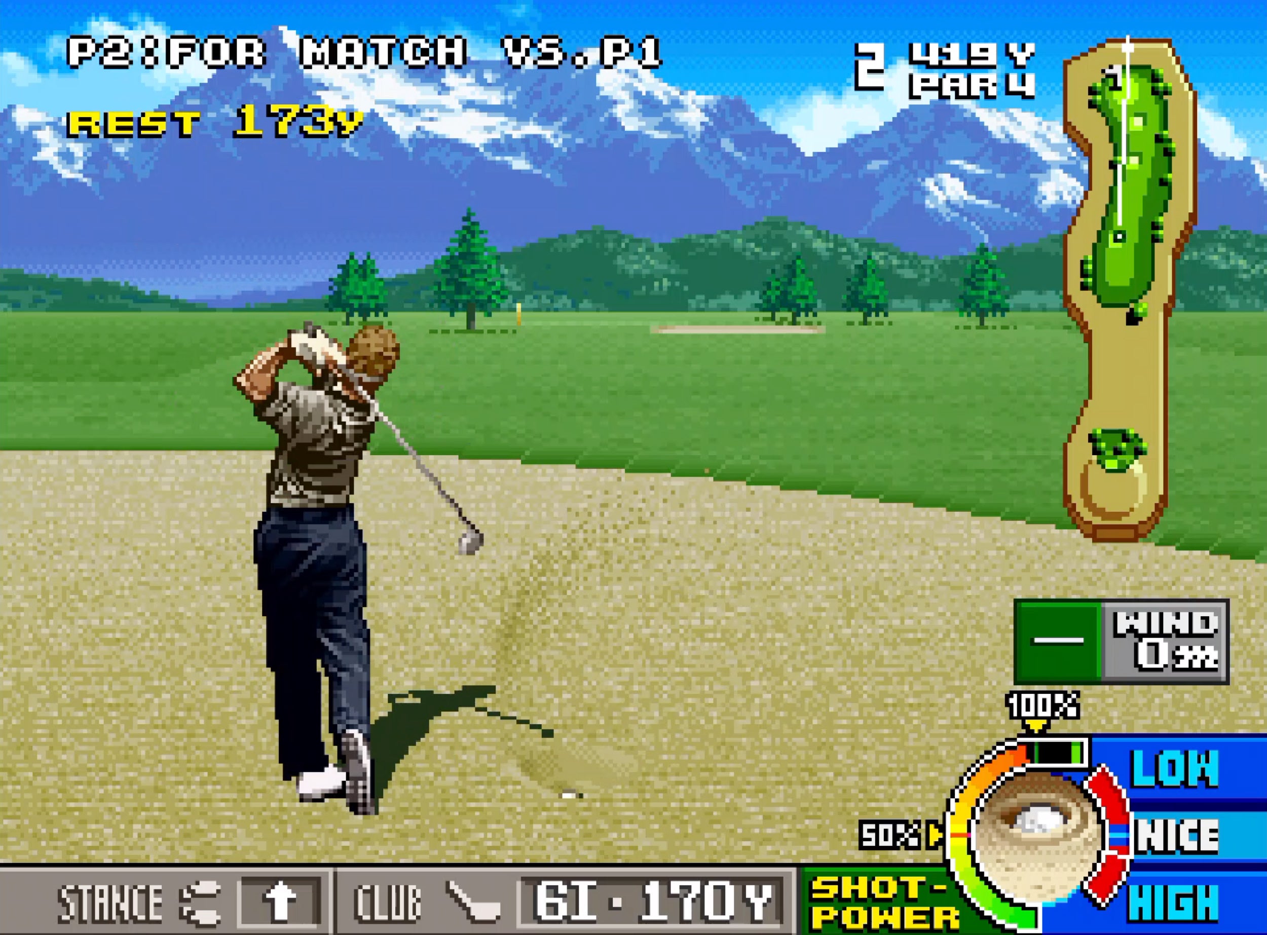 NEO GEO AES+ Cartouche de Jeu Big Tournament Golf