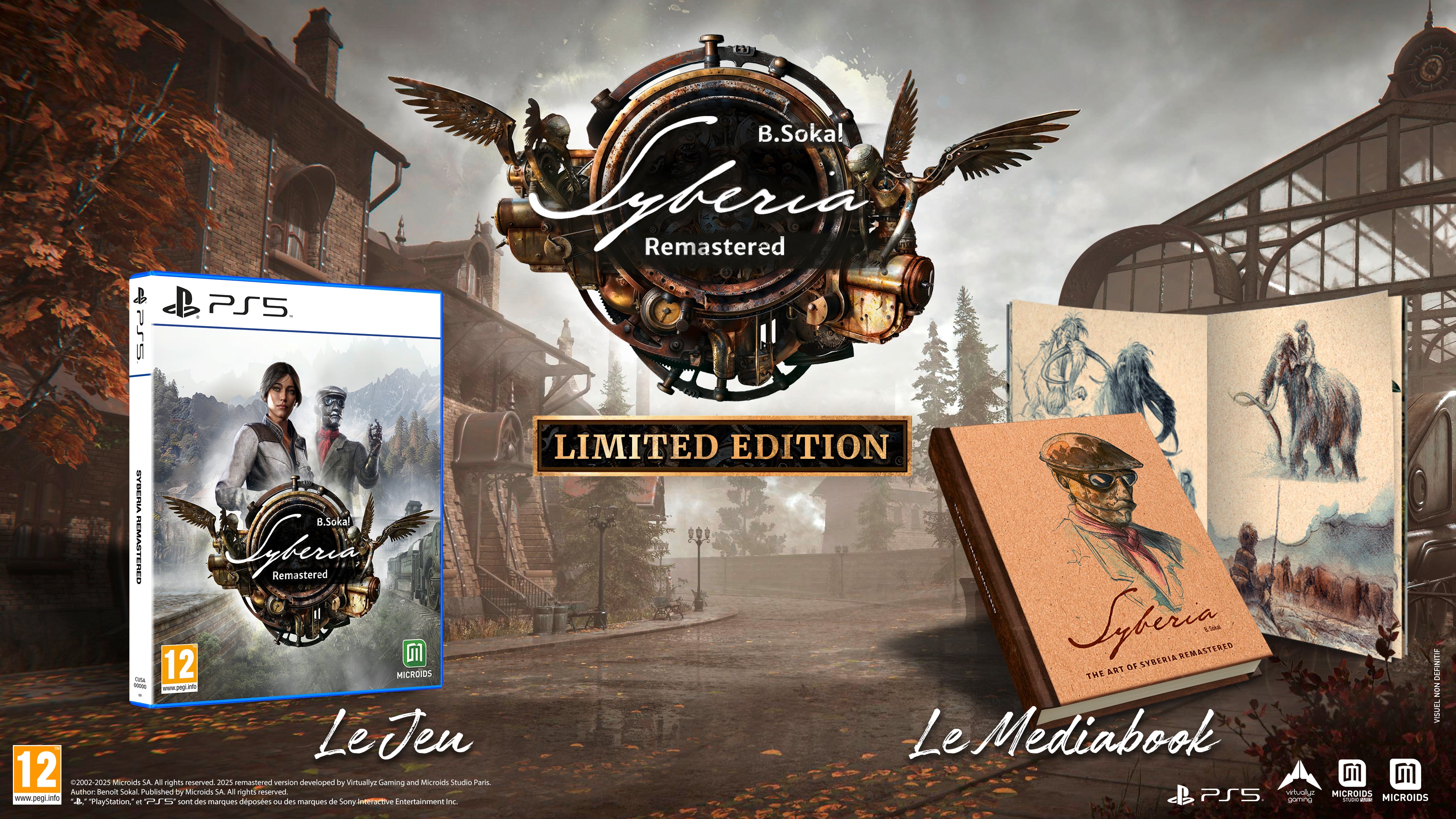 Syberia Remastered Limited Edition PS5