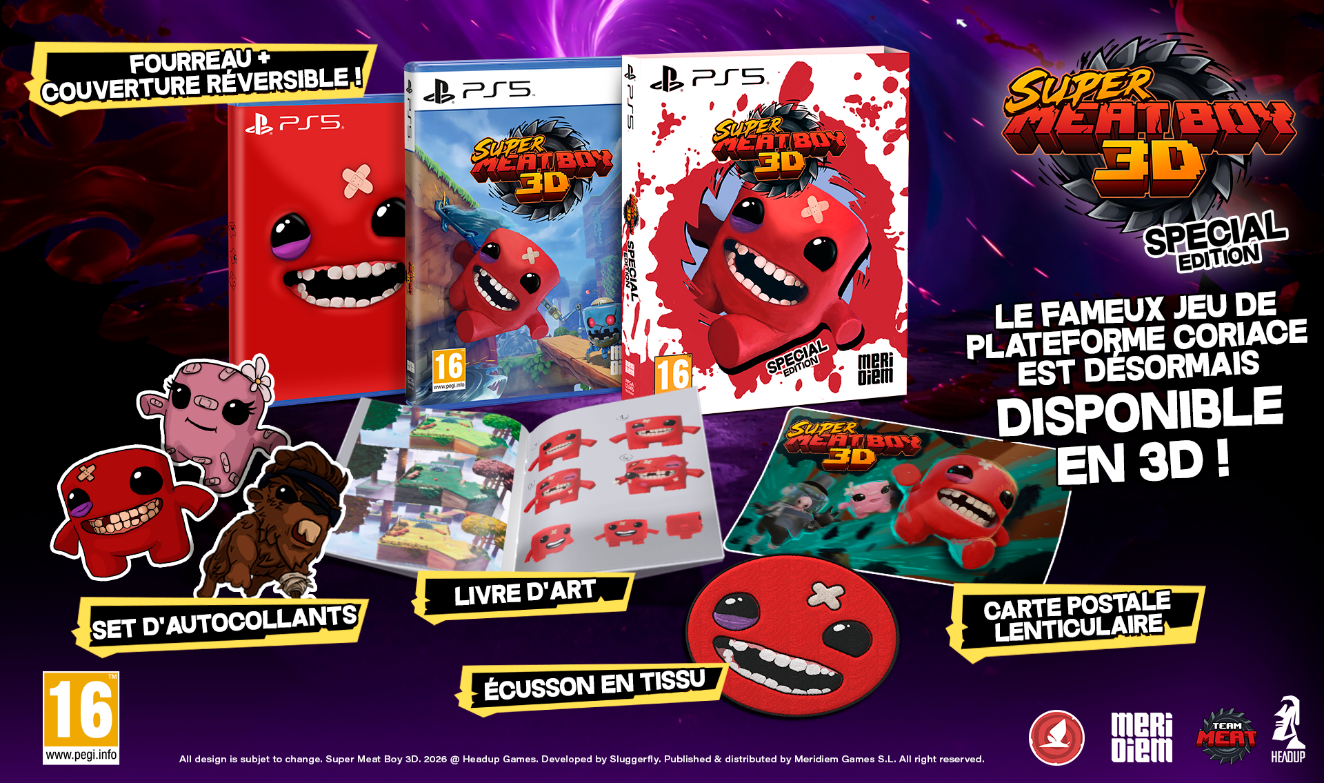 Super Meat Boy 3D Special Edition PS5