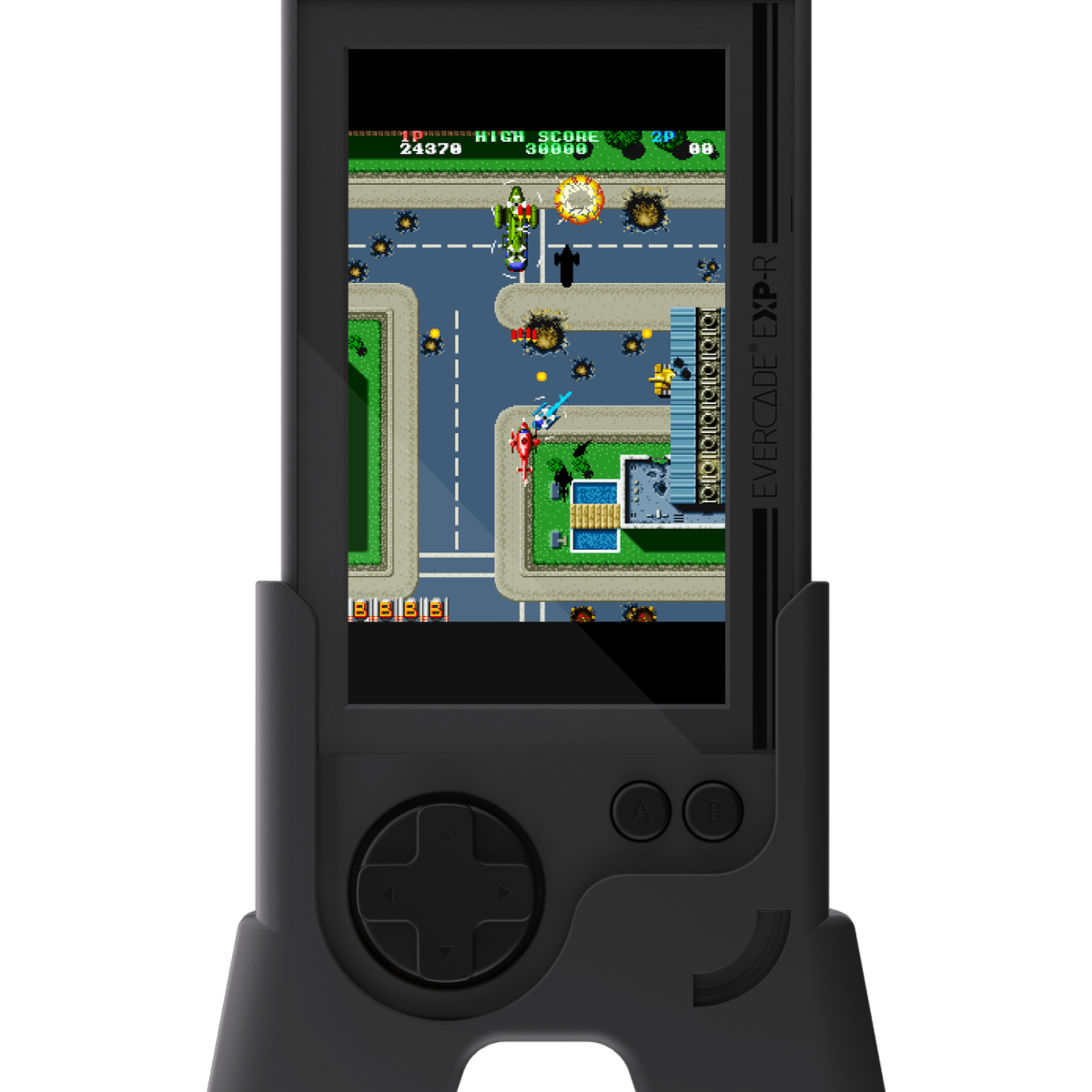 Evercade Tate Grip - Gris Foncé - Accessoires - Evercade - Shop Just for Games