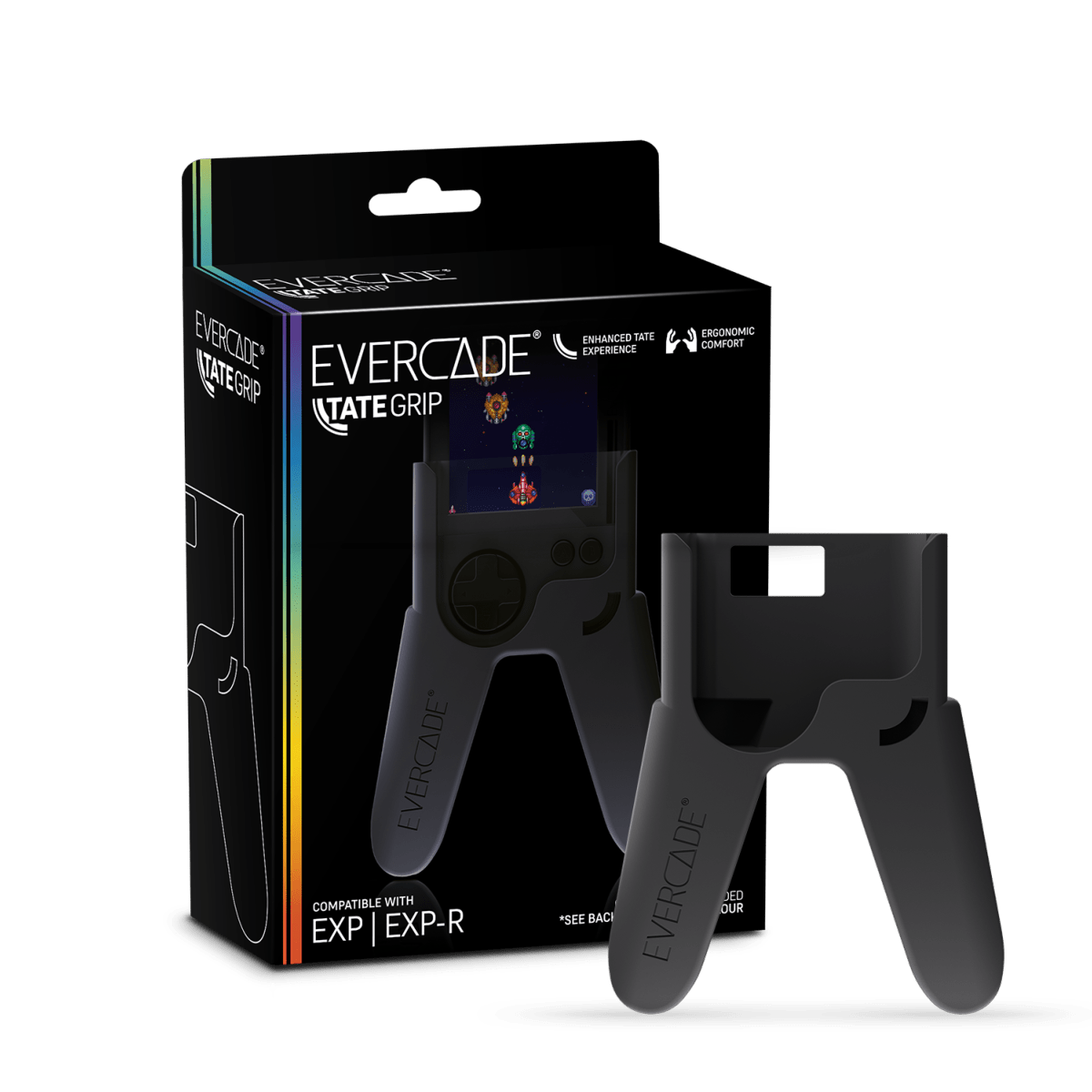 Evercade Tate Grip - Gris Foncé - Accessoires - Evercade - Shop Just for Games