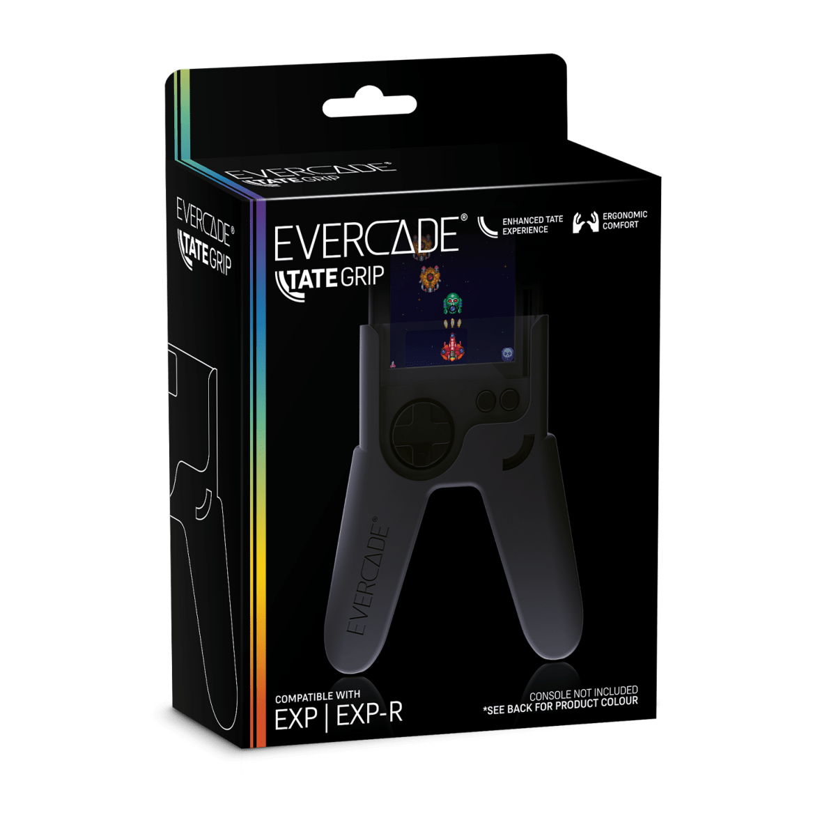 Evercade Tate Grip - Gris Foncé - Accessoires - Evercade - Shop Just for Games