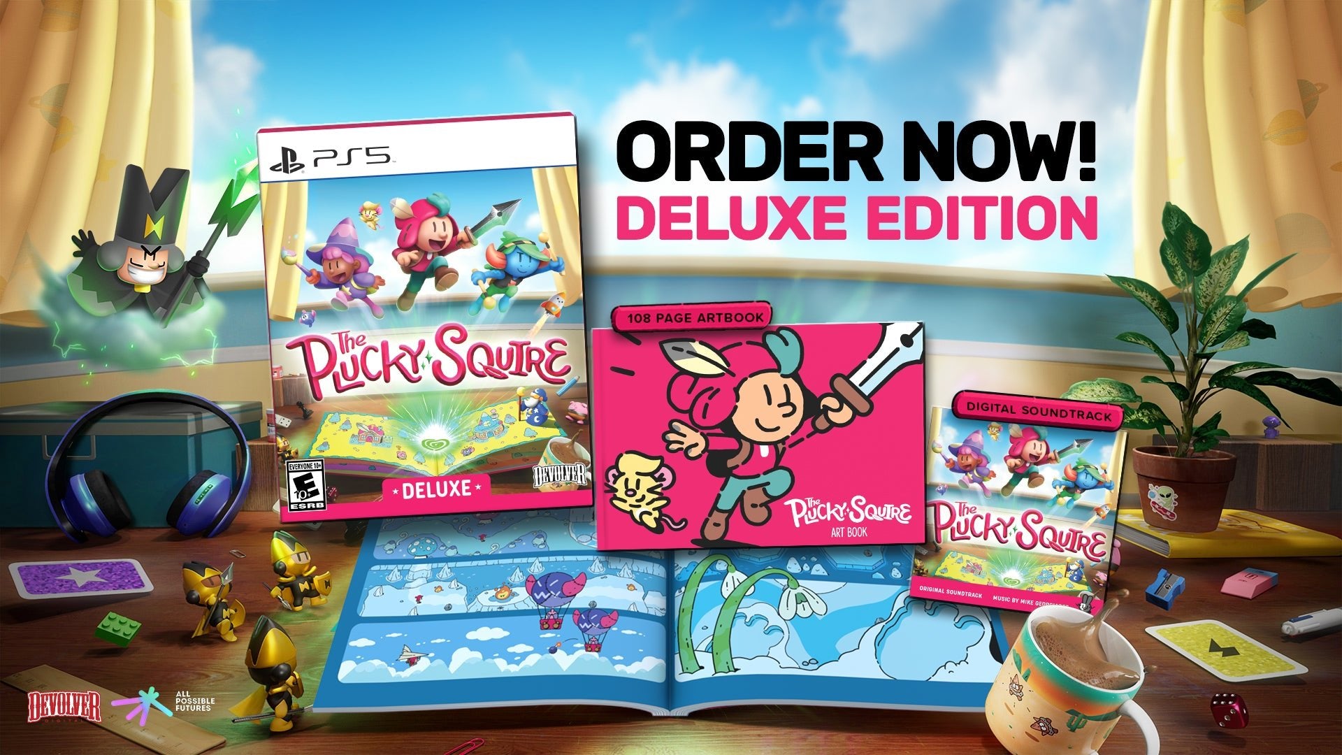 The Plucky Squire Deluxe Edition PS5 - Jeux Vidéo Physique - Devolver Digital - Shop Just for Games