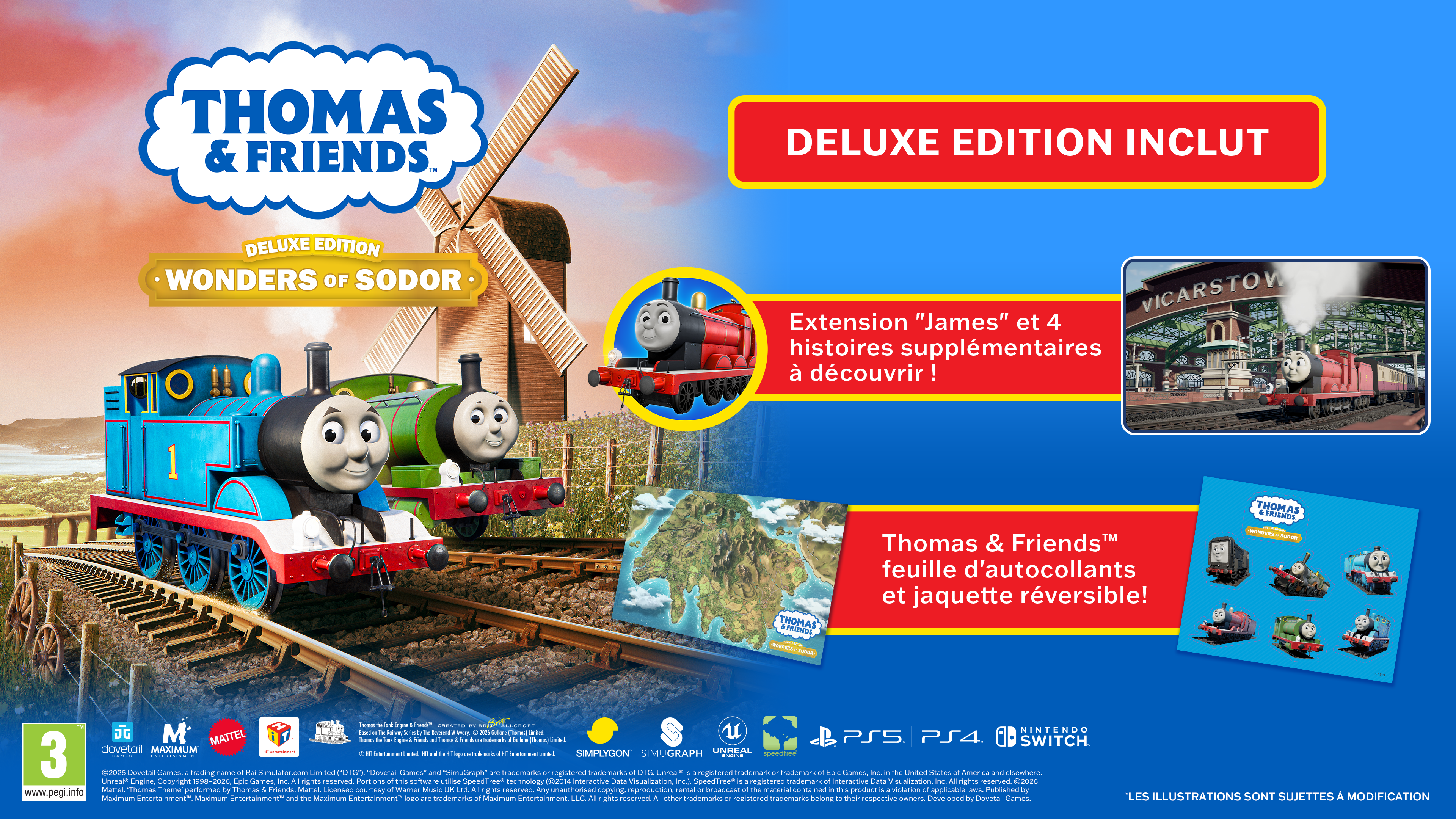 Thomas and Friends Wonders of Sodor Deluxe Edition PS4