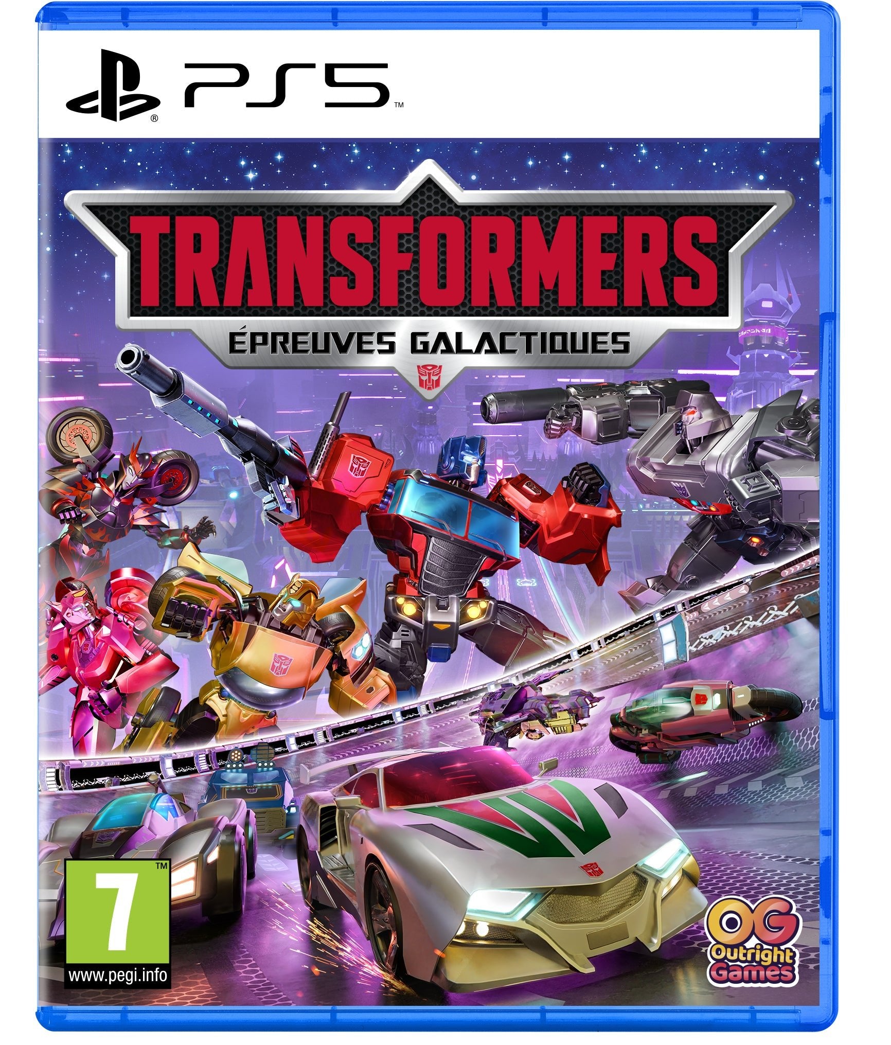 Transformers : Épreuves Galactiques PS5 - Jeux Vidéo Physique - Outright Games - Shop Just for Games