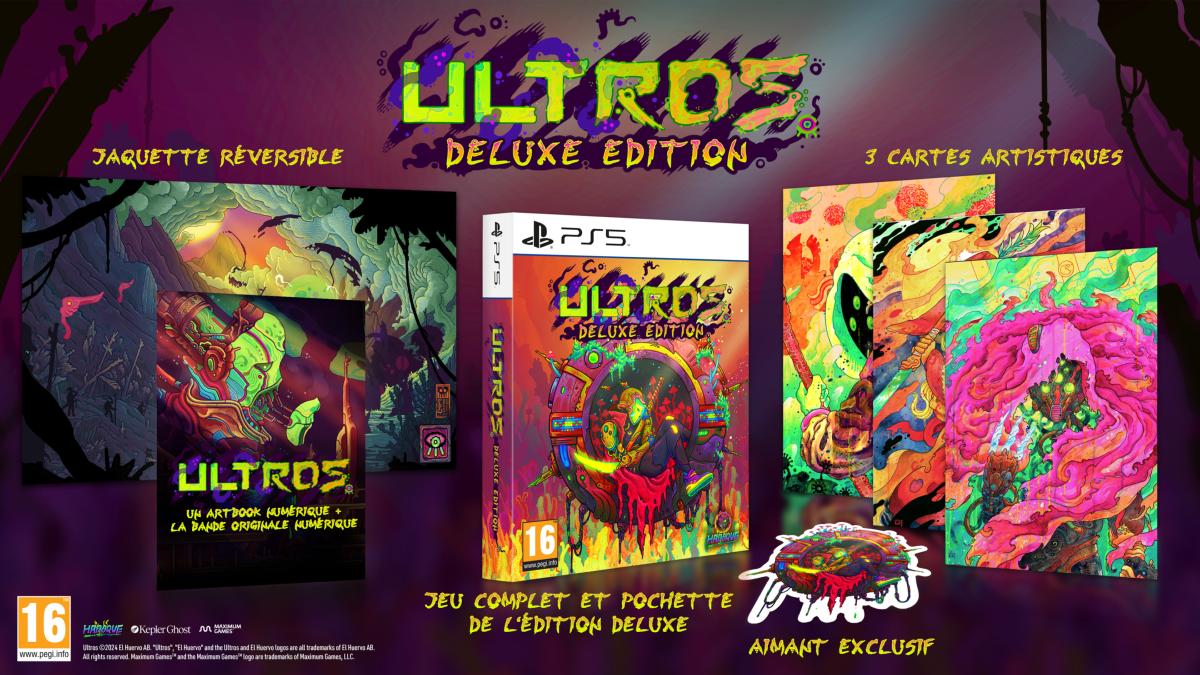 Ultros Deluxe Edition PS5 - Import Allemagne - Jeux Vidéo Physique - Maximum Entertainment - Shop Just for Games