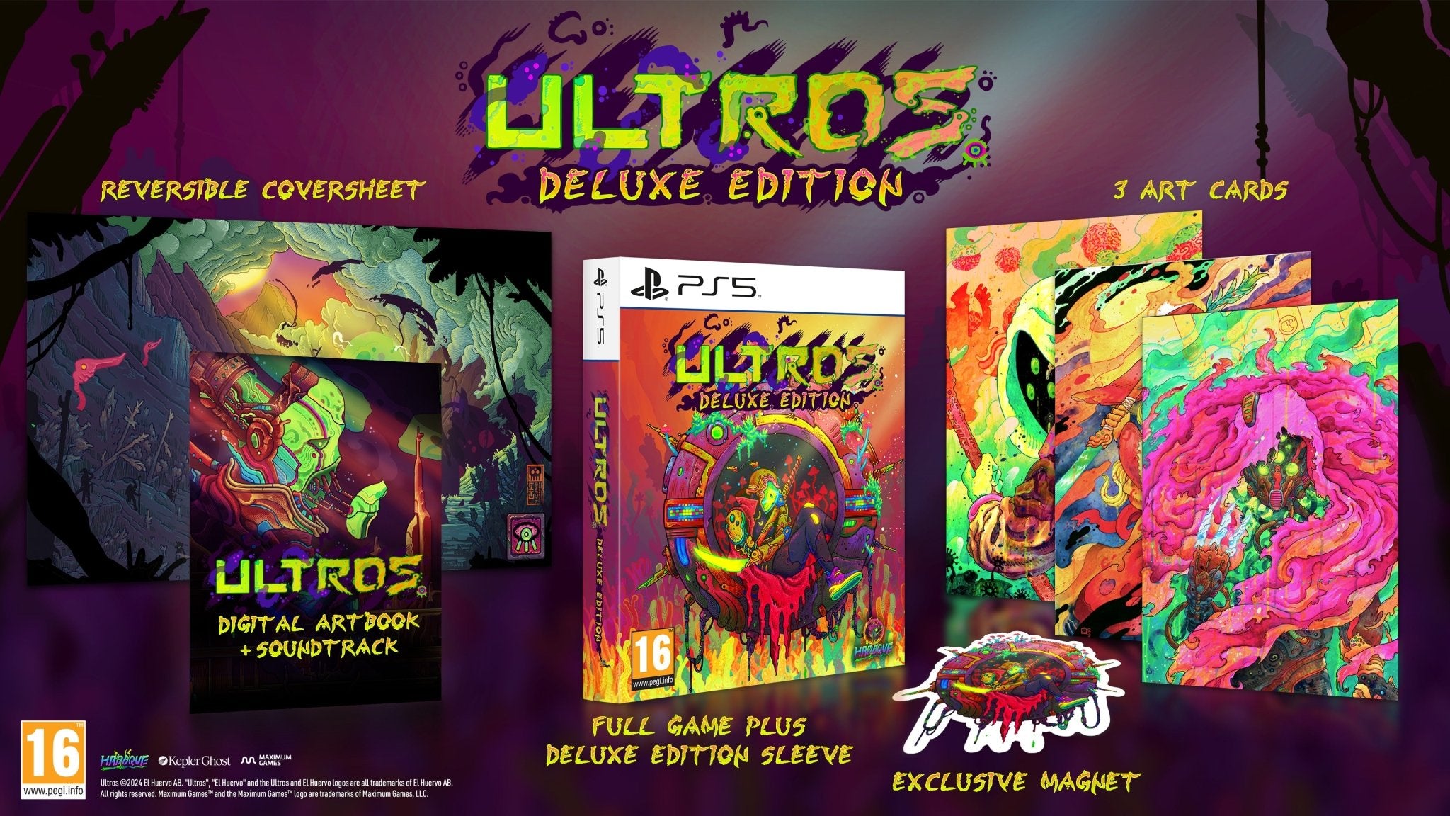 Ultros Deluxe Edition PS5 - Import Allemagne - Jeux Vidéo Physique - Maximum Entertainment - Shop Just for Games