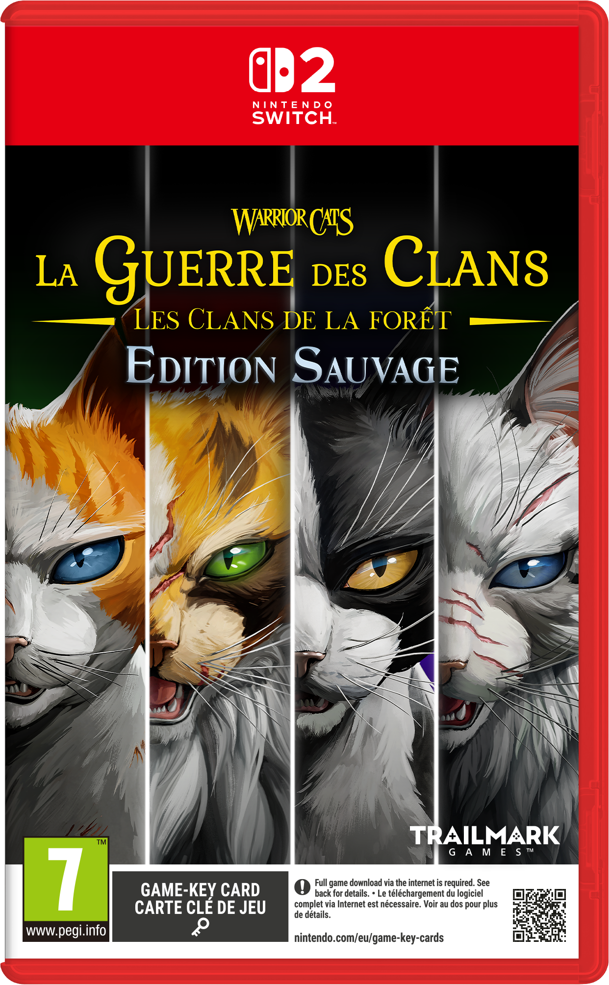 Warrior Cats: The Forest Clans Feral Edition Switch 2