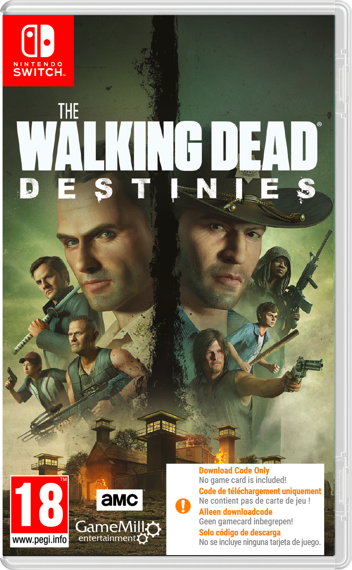 The Walking Dead Destinies Nintendo SWITCH (Code de téléchargement)