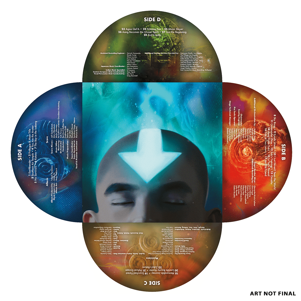 Avatar: The Last Airbender (Netflix Series) Vinyle 2LP - Vinyles - iam8bit - Shop Just for Games