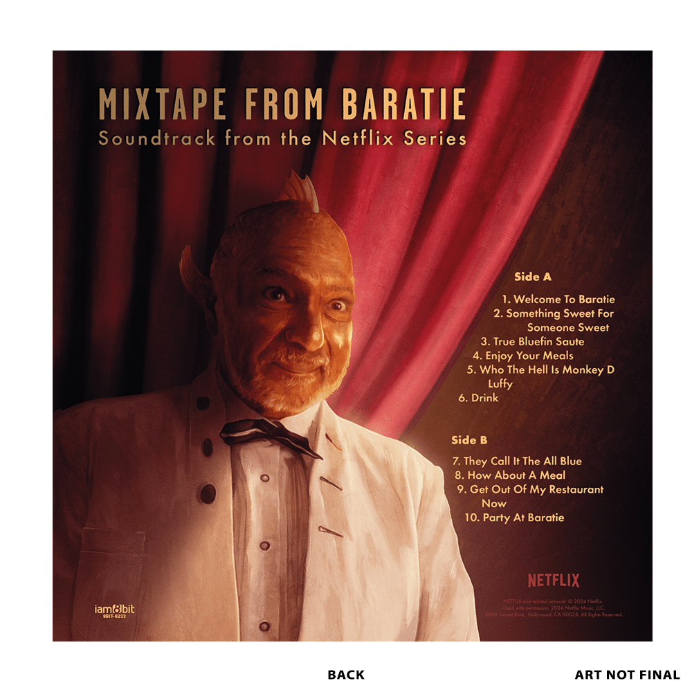 One Piece Mixtape from Baratie 1LP 10” - Vinyles - iam8bit - Shop Just for Games