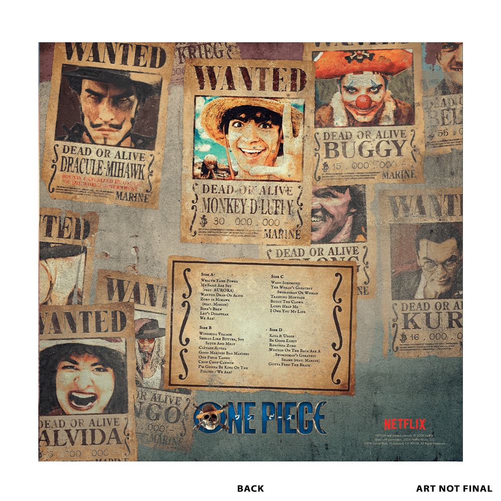 One Piece (Netflix Series OST) Essential Edition Vinyle 2LP - Vinyles - iam8bit - Shop Just for Games