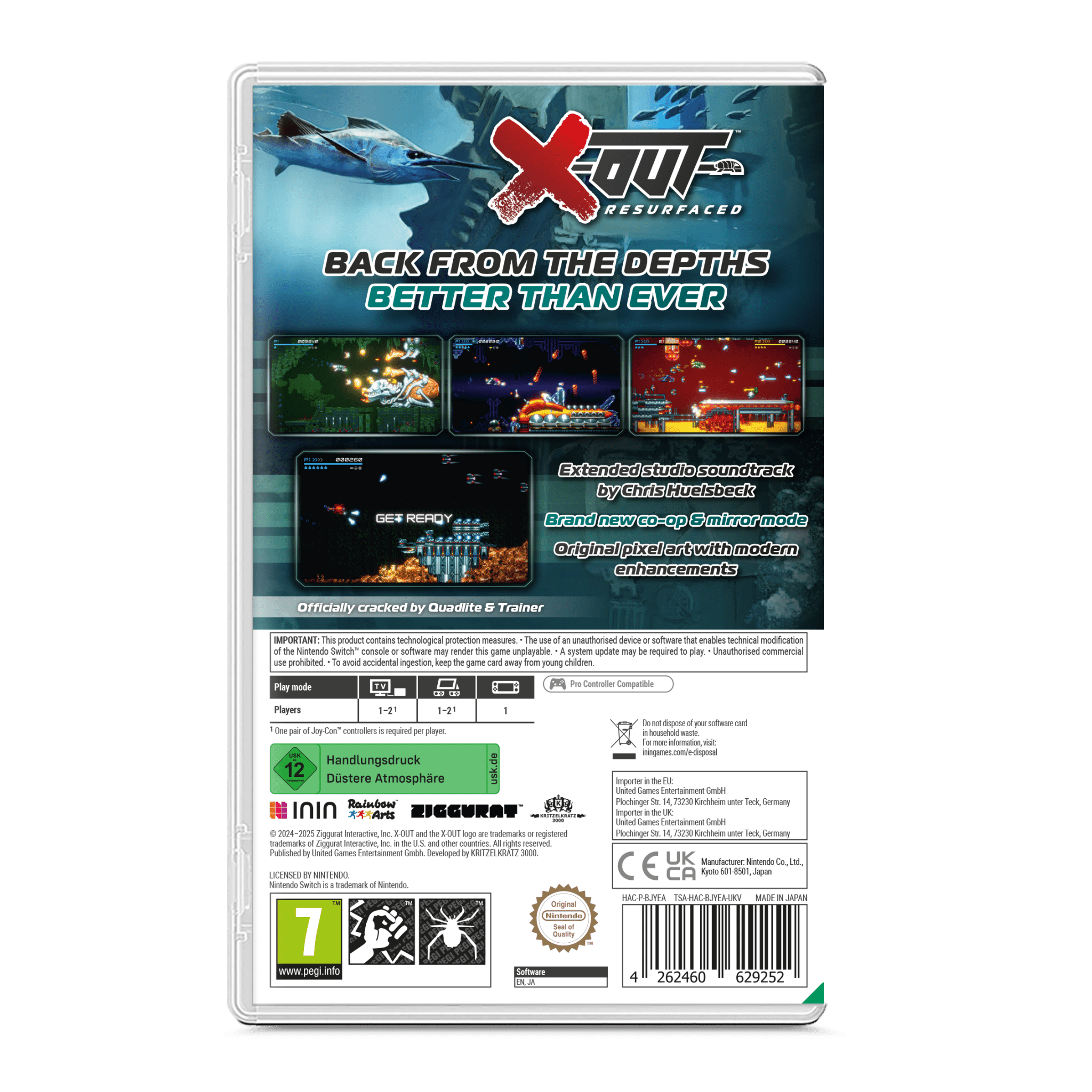 X - out Resurfaced Limited Edition Switch - Jeux Vidéo Physique - ININ Games - Shop Just for Games