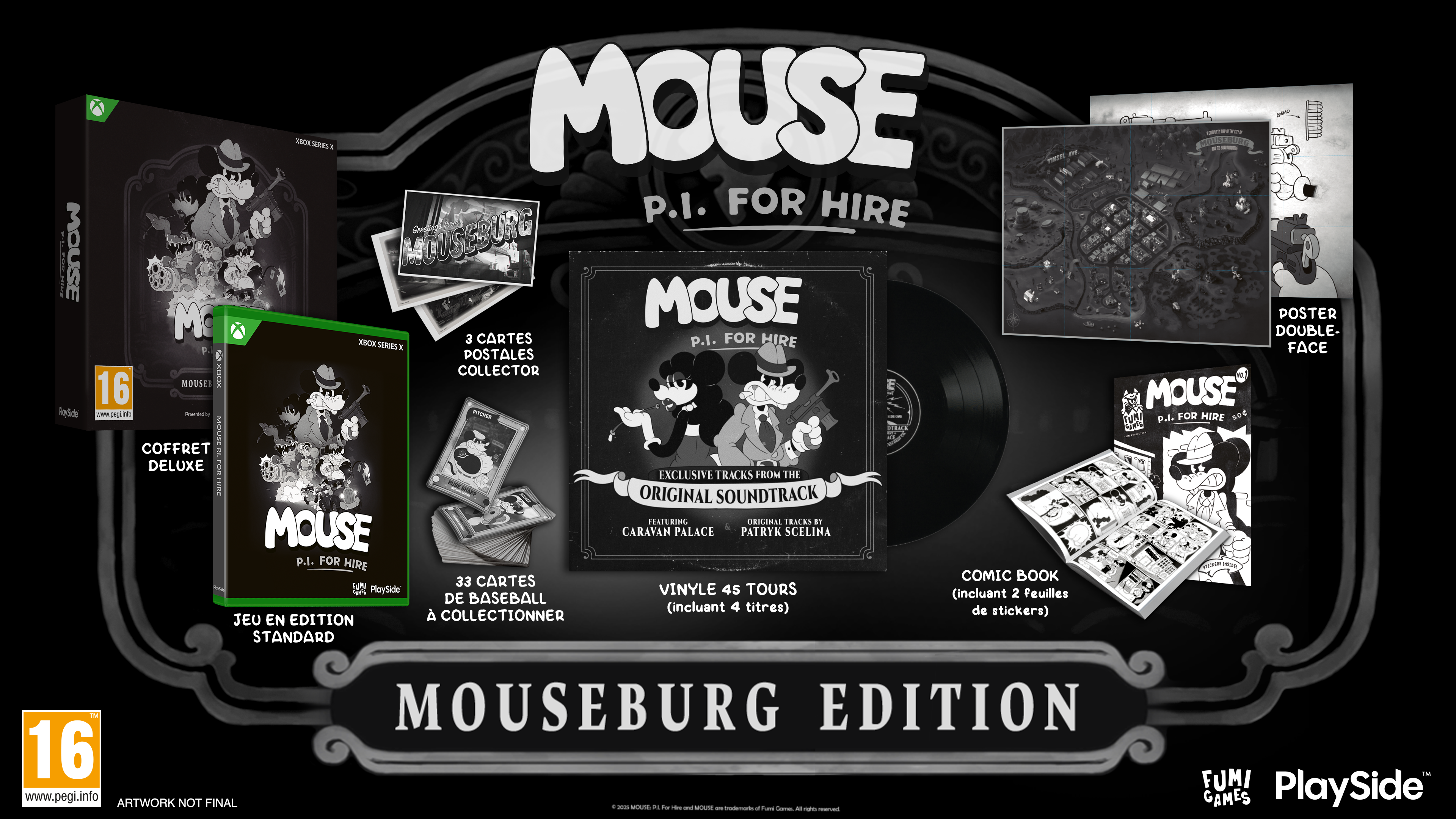 Mouse P.I. for Hire Mouseburg Edition Xbox Series X