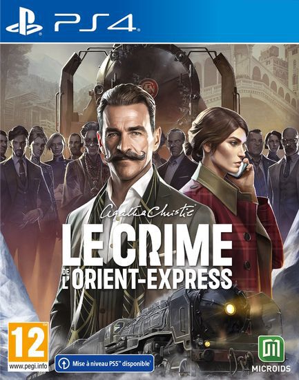 Agatha Christie - Le Crime de l'Orient - Express PS4 - Jeux Vidéo Physique - MICROIDS - Shop Just for Games