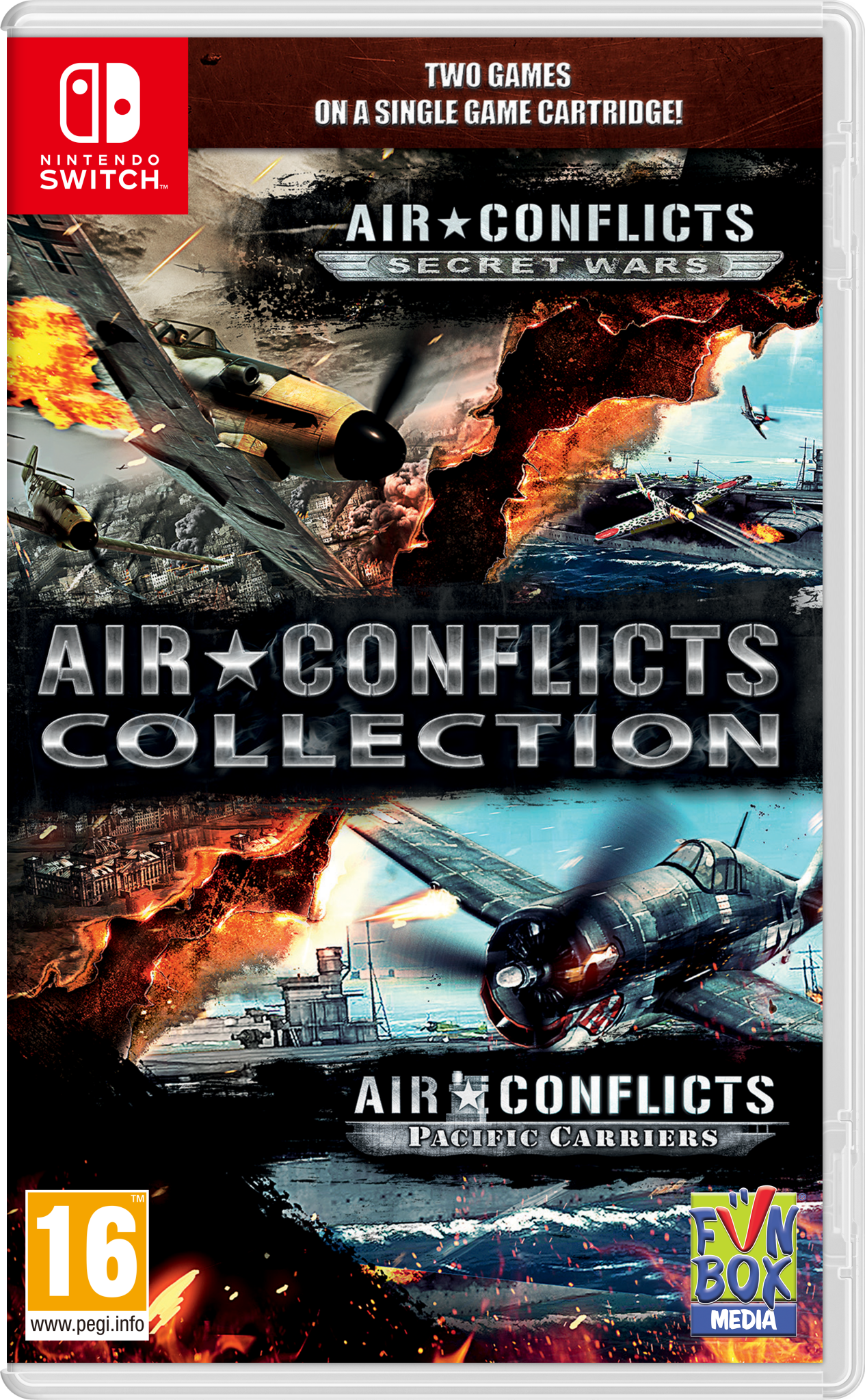 Air Conflicts Collection Nintendo Switch - Jeux Vidéo Physique - Funbox - Shop Just for Games