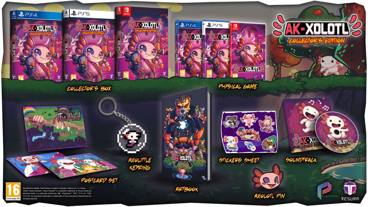 AK - XOLOTL Collector's Edition Nintendo SWITCH - Jeux Vidéo Physique - TESURA - Shop Just for Games