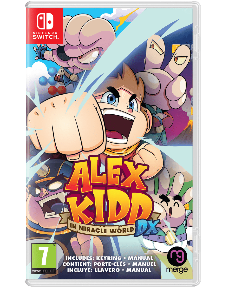 Alex Kidd in Miracle World DX Nintendo Switch - Jeux Vidéo Physique - MERGE - Shop Just for Games