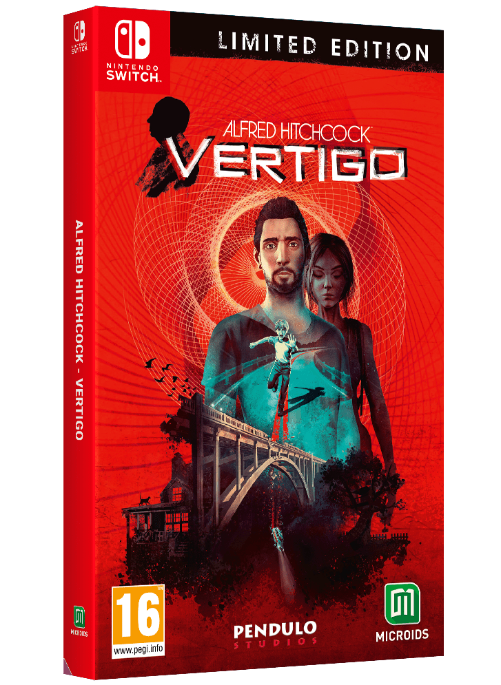 Alfred Hitchcock - Vertigo Limited Edition Nintendo Switch - Jeux Vidéo Physique - MICROIDS - Shop Just for Games