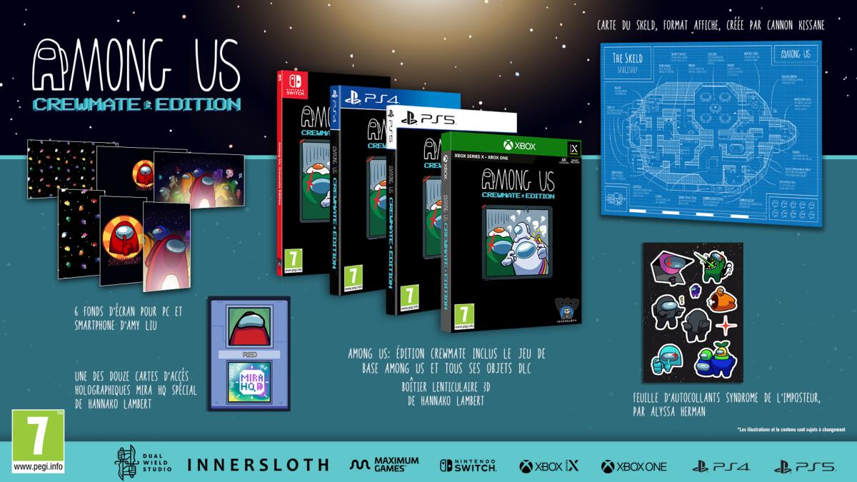 Among Us - Crewmate Edition PS4 - Jeux Vidéo Physique - Innersloth - Shop Just for Games